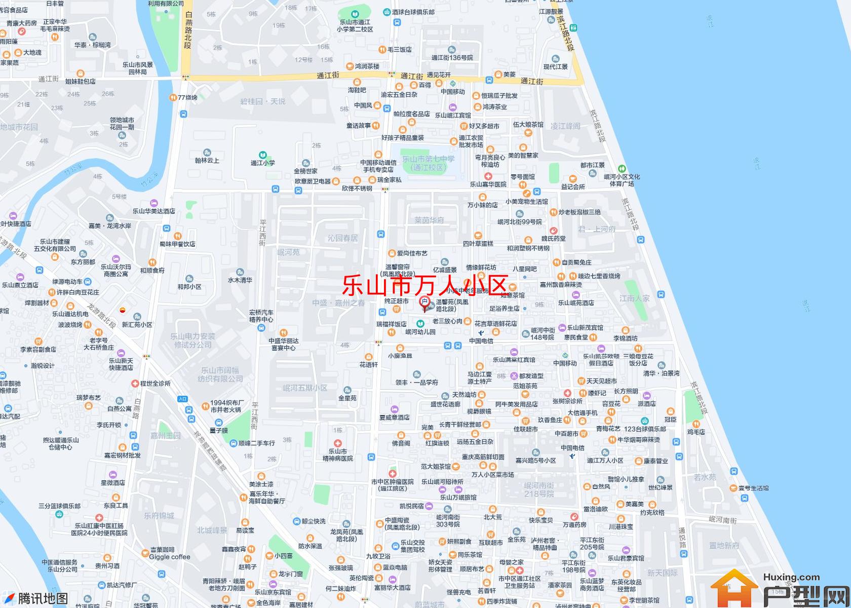 万人小区小区 - 户型网