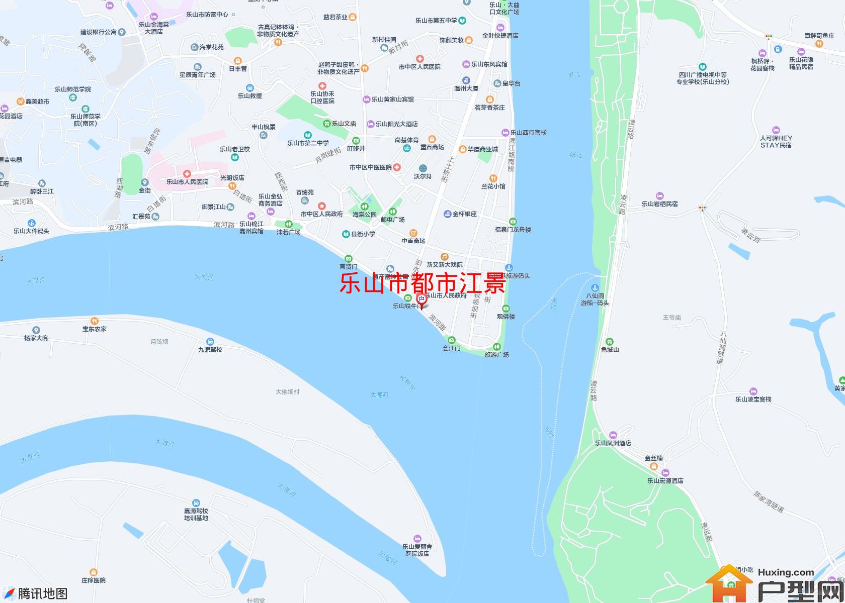都市江景小区 - 户型网