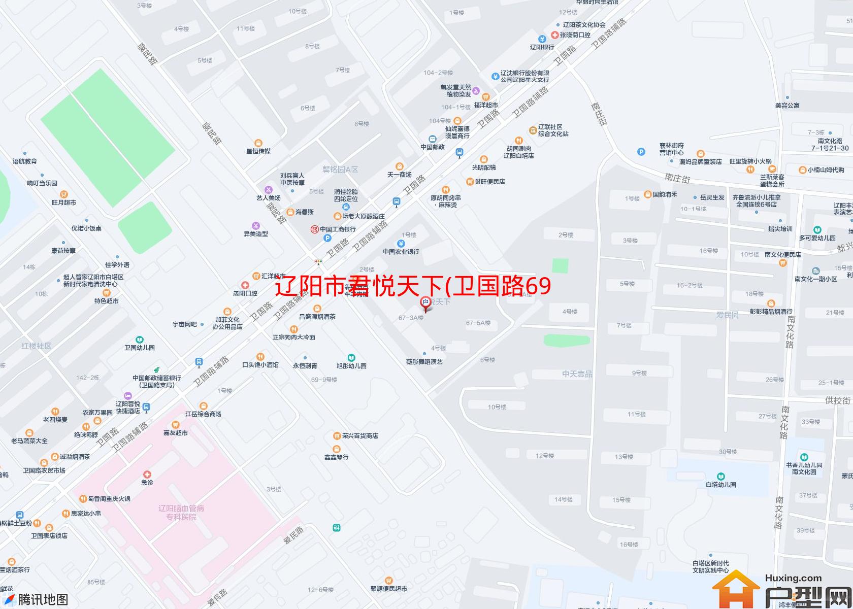 君悦天下(卫国路69号)小区 - 户型网