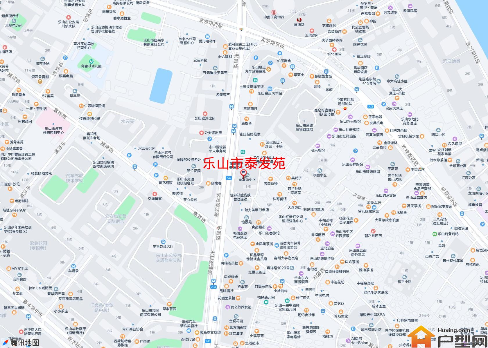 泰发苑小区 - 户型网