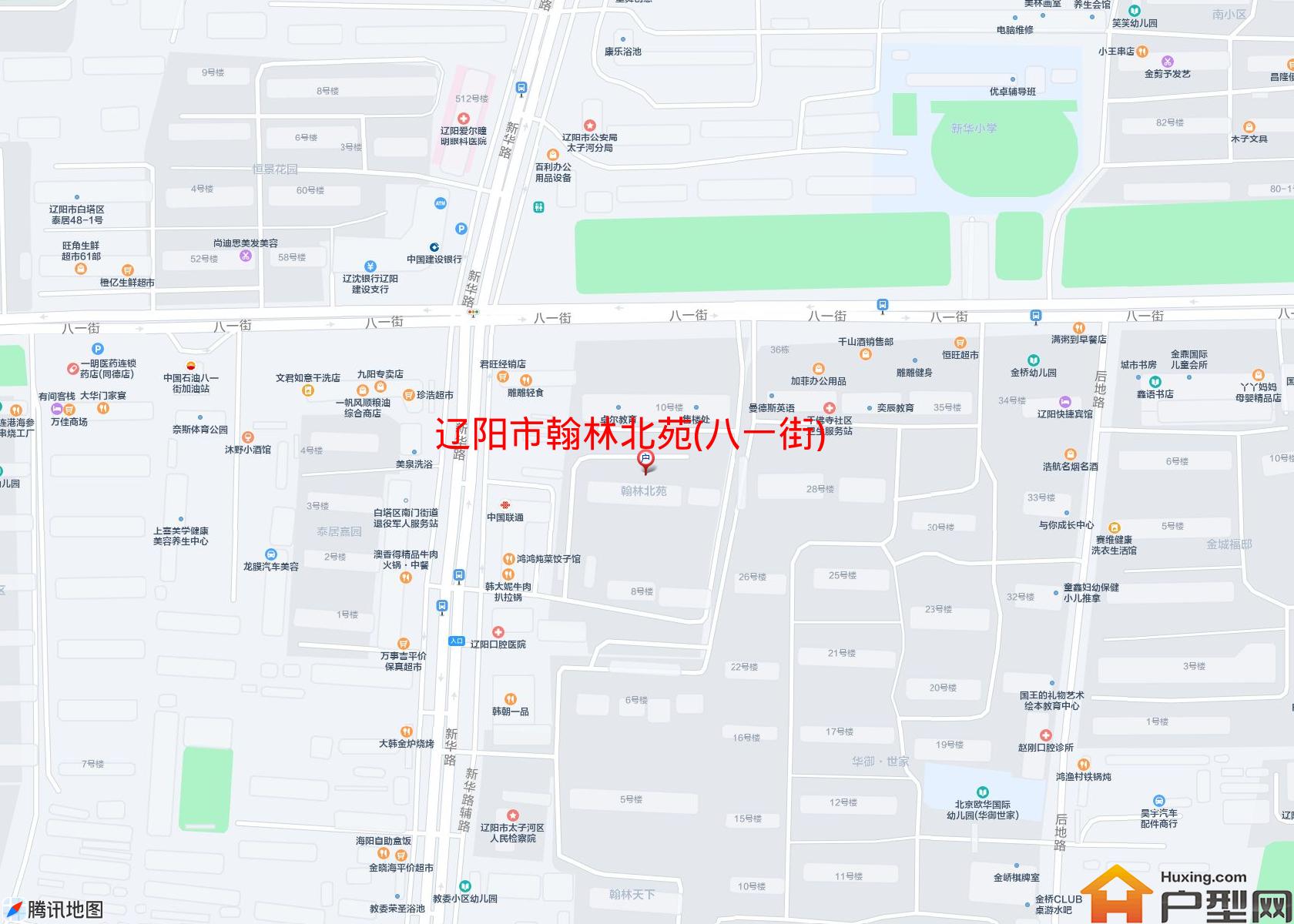 翰林北苑(八一街)小区 - 户型网