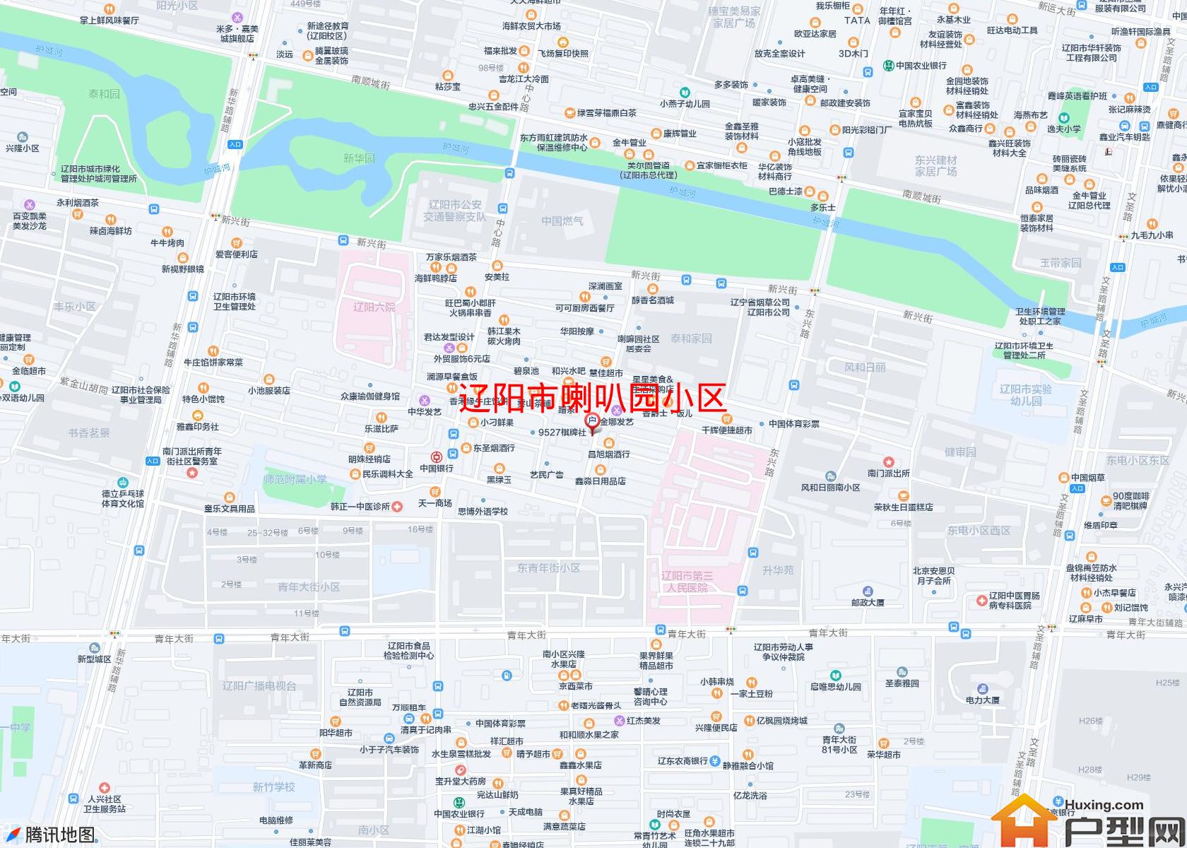 喇叭园小区小区 - 户型网