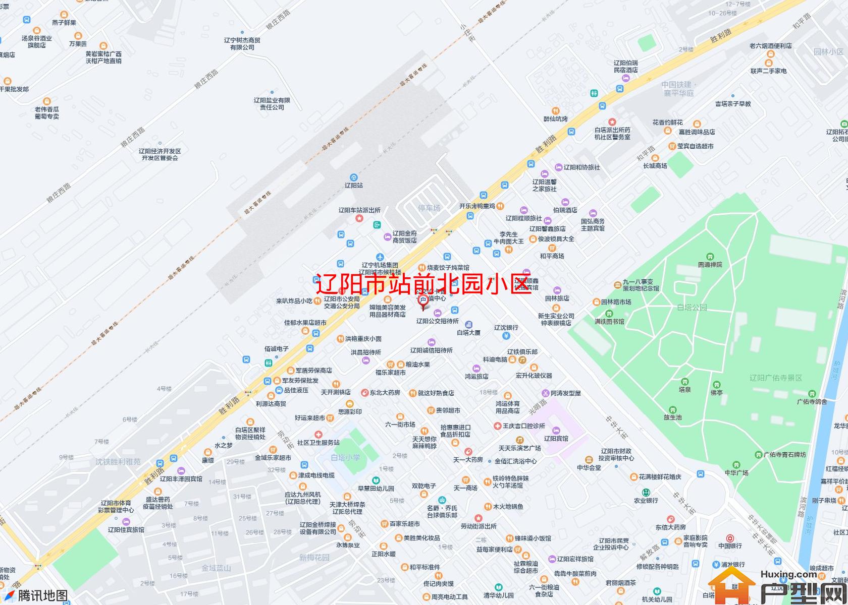 站前北园小区小区 - 户型网