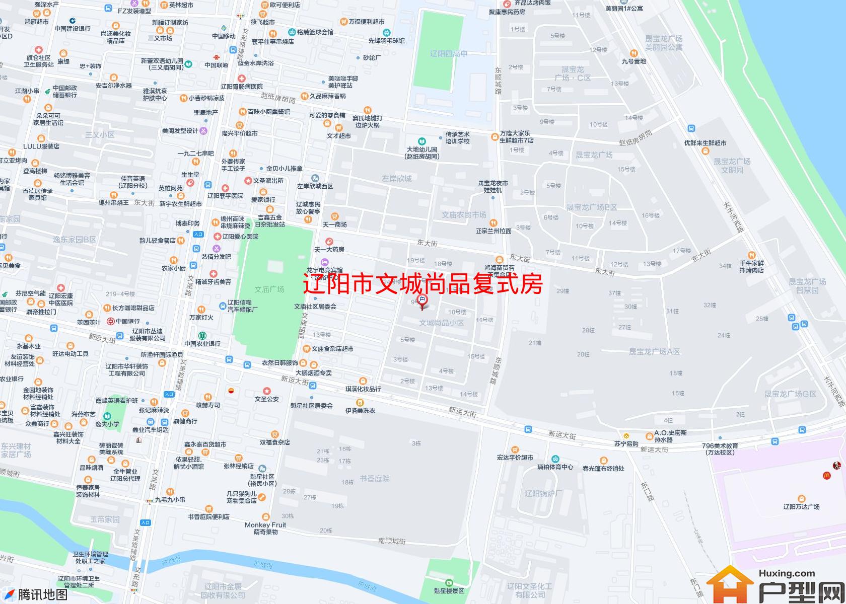 文城尚品复式房小区 - 户型网