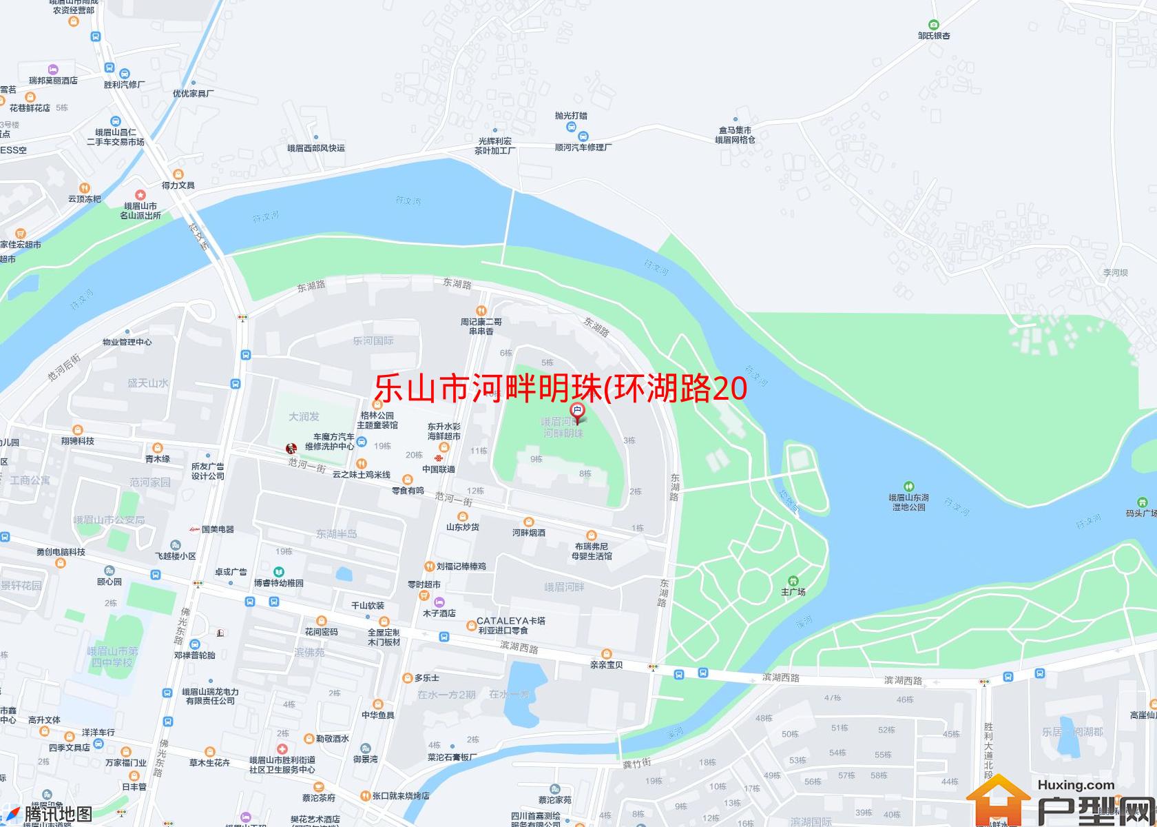 河畔明珠(环湖路208号)小区 - 户型网