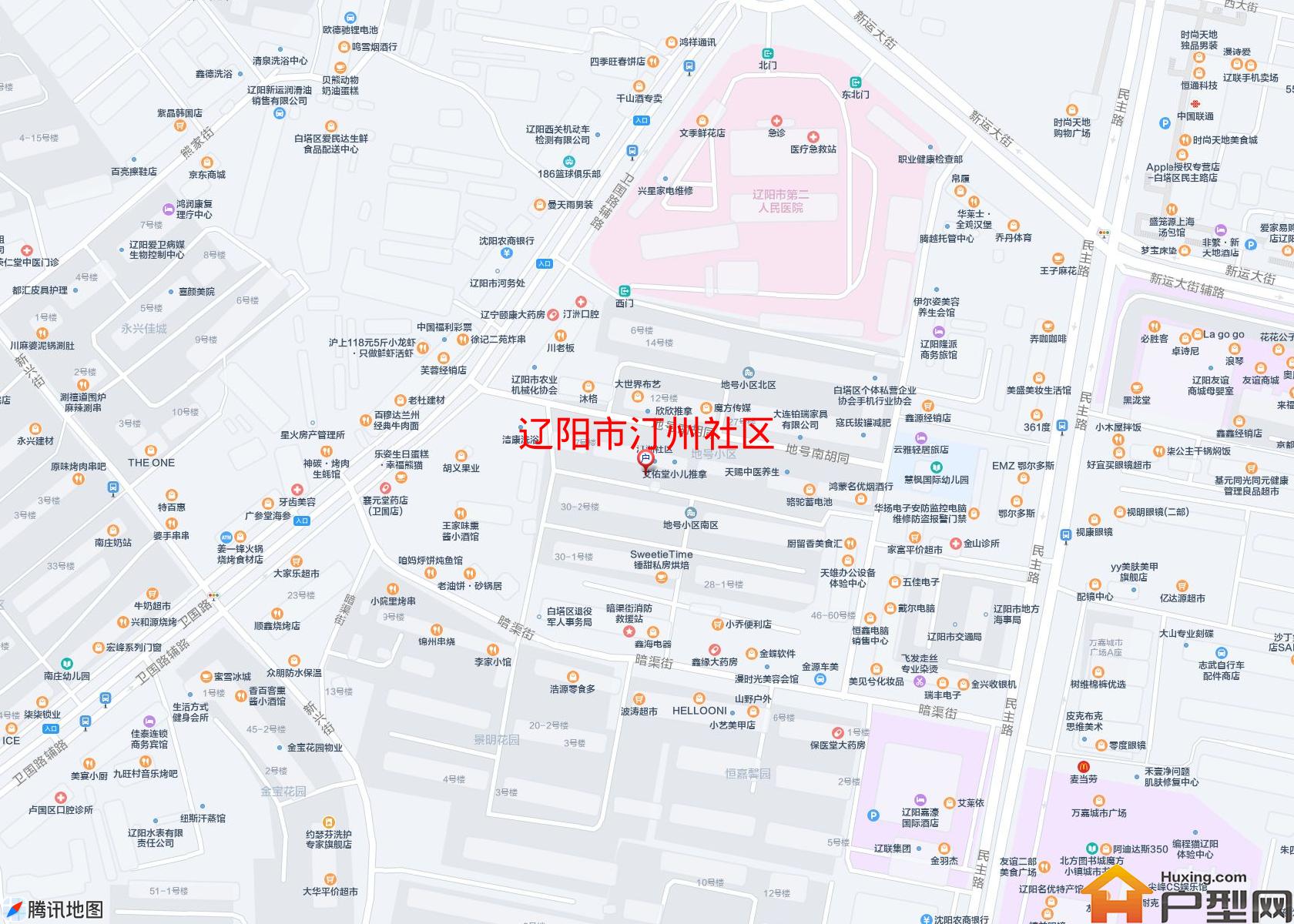 汀州社区小区 - 户型网