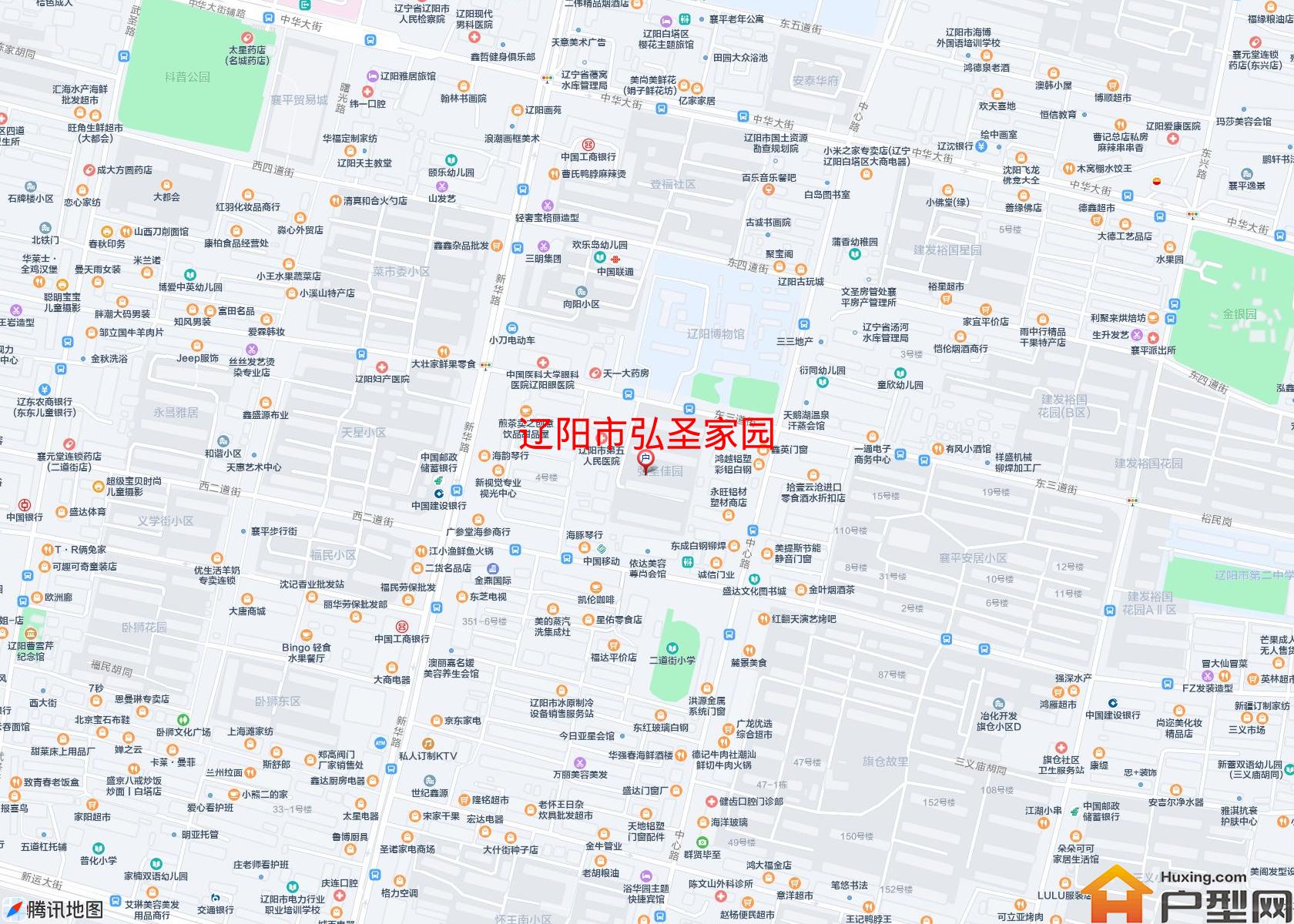 弘圣家园小区 - 户型网