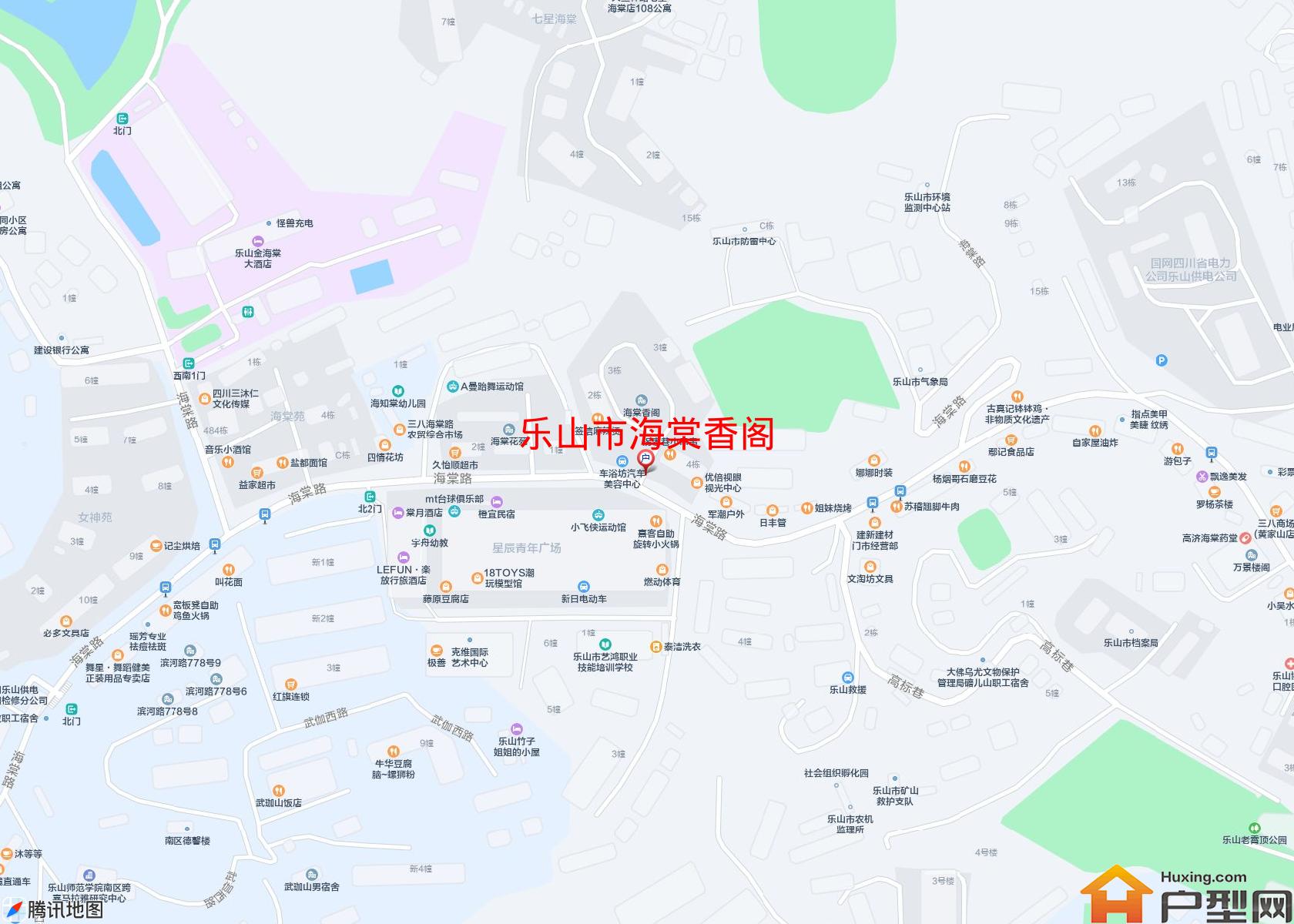 海棠香阁小区 - 户型网