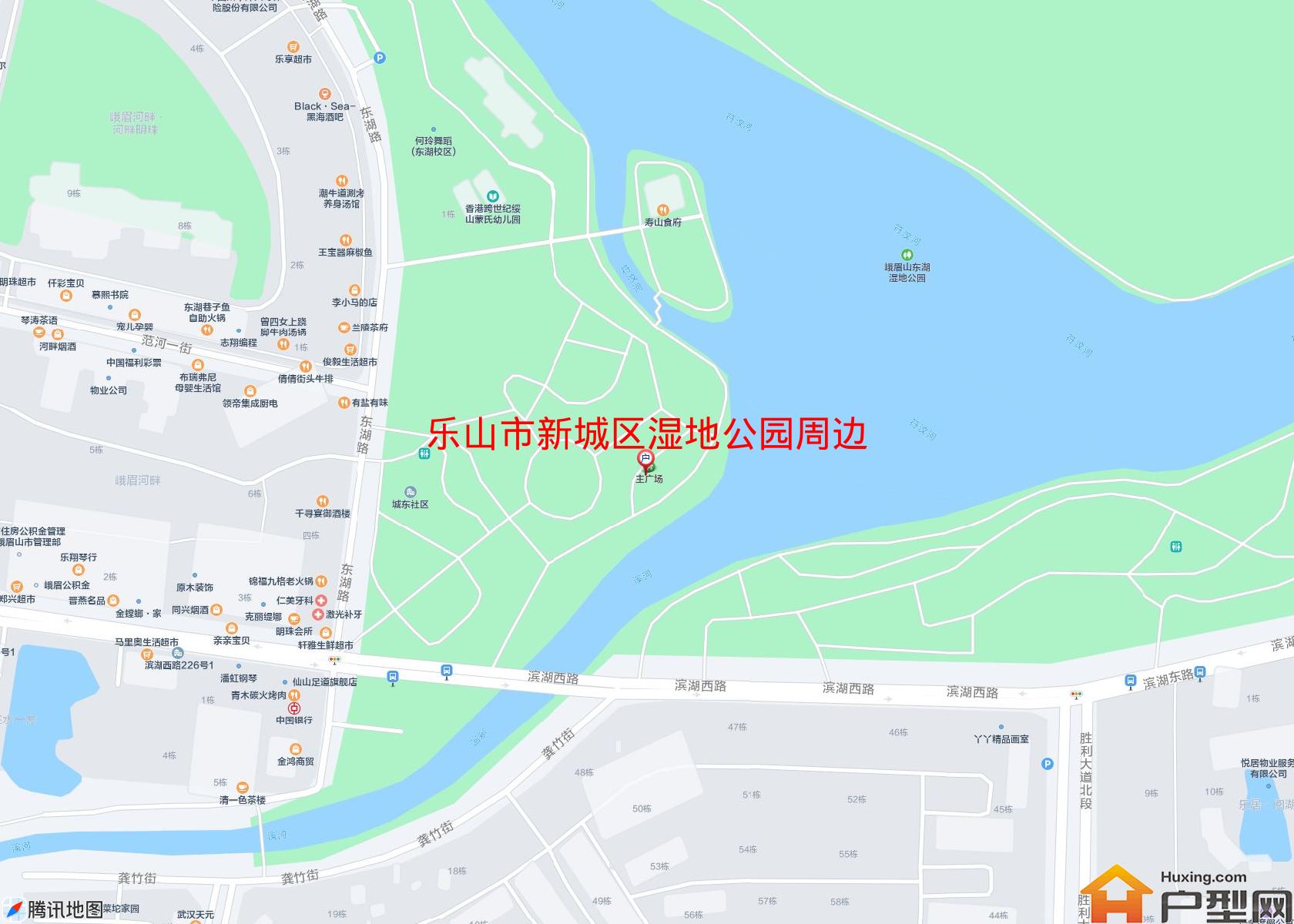 新城区湿地公园周边小区 - 户型网