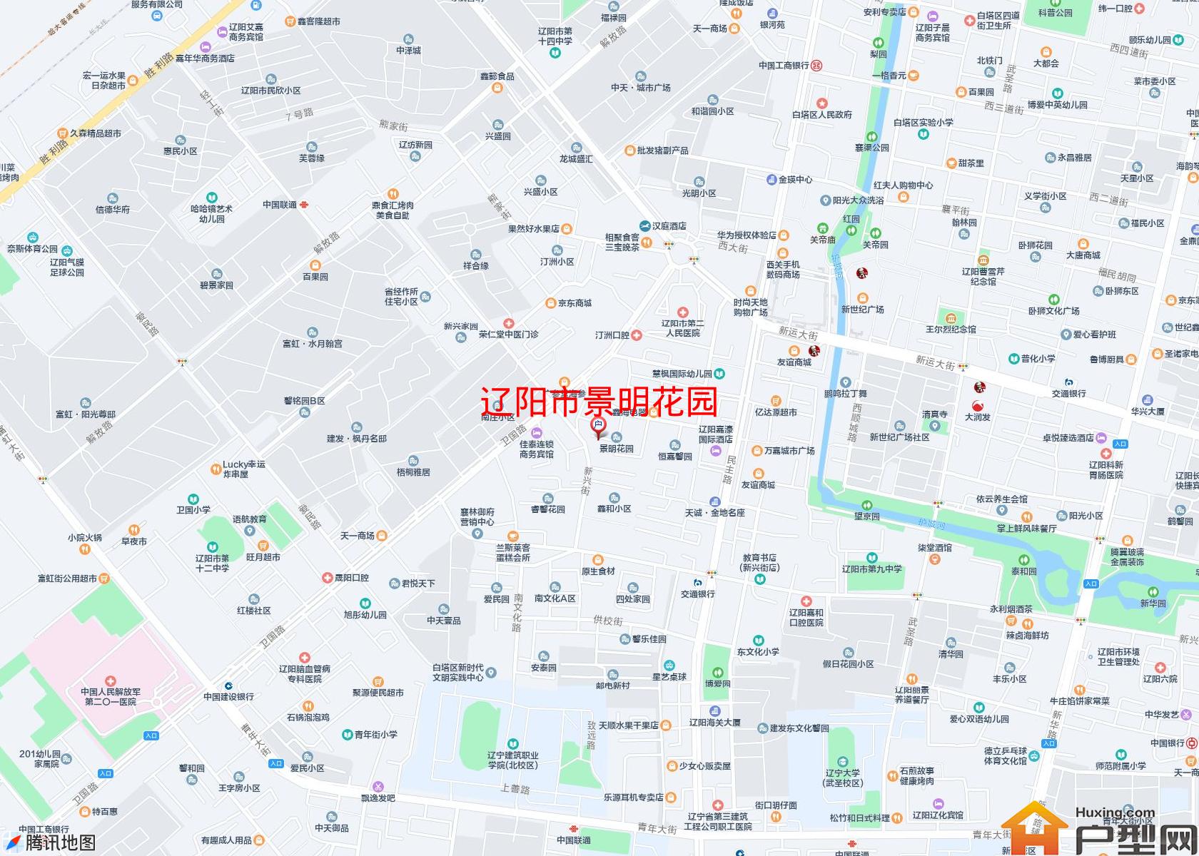 景明花园小区 - 户型网