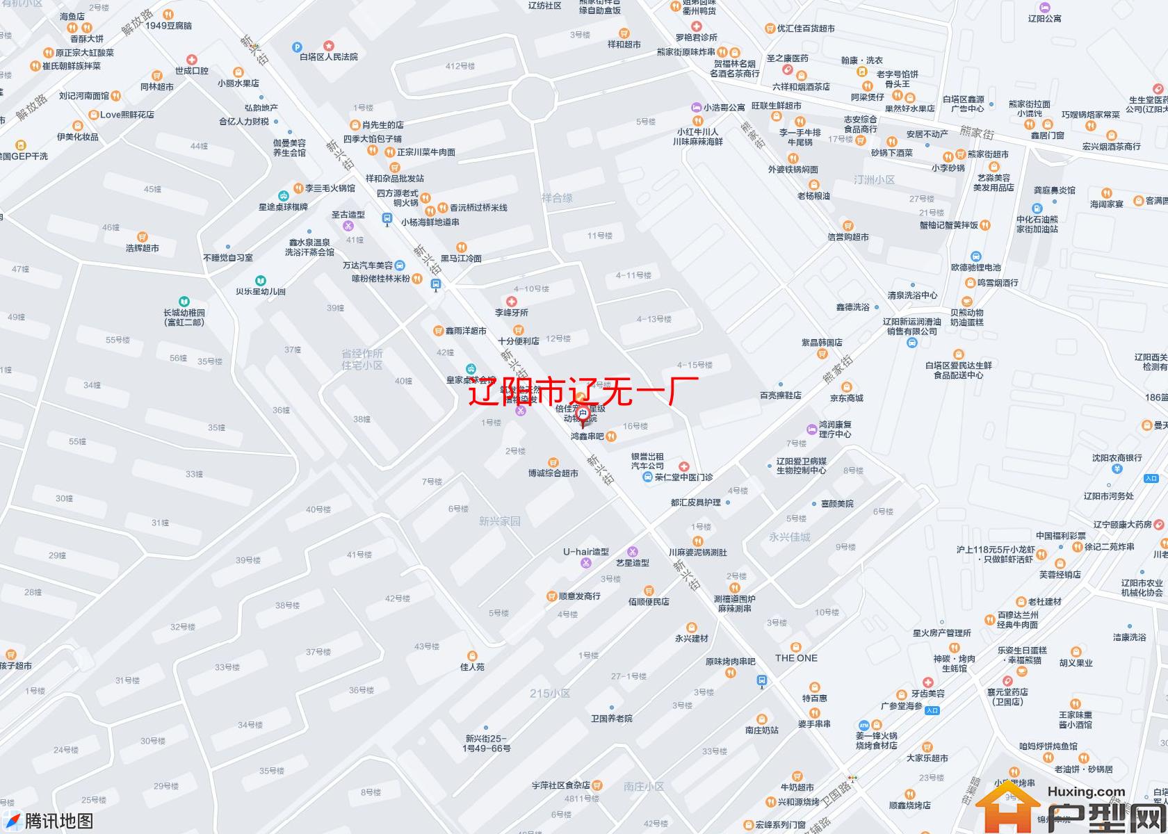 辽无一厂小区 - 户型网