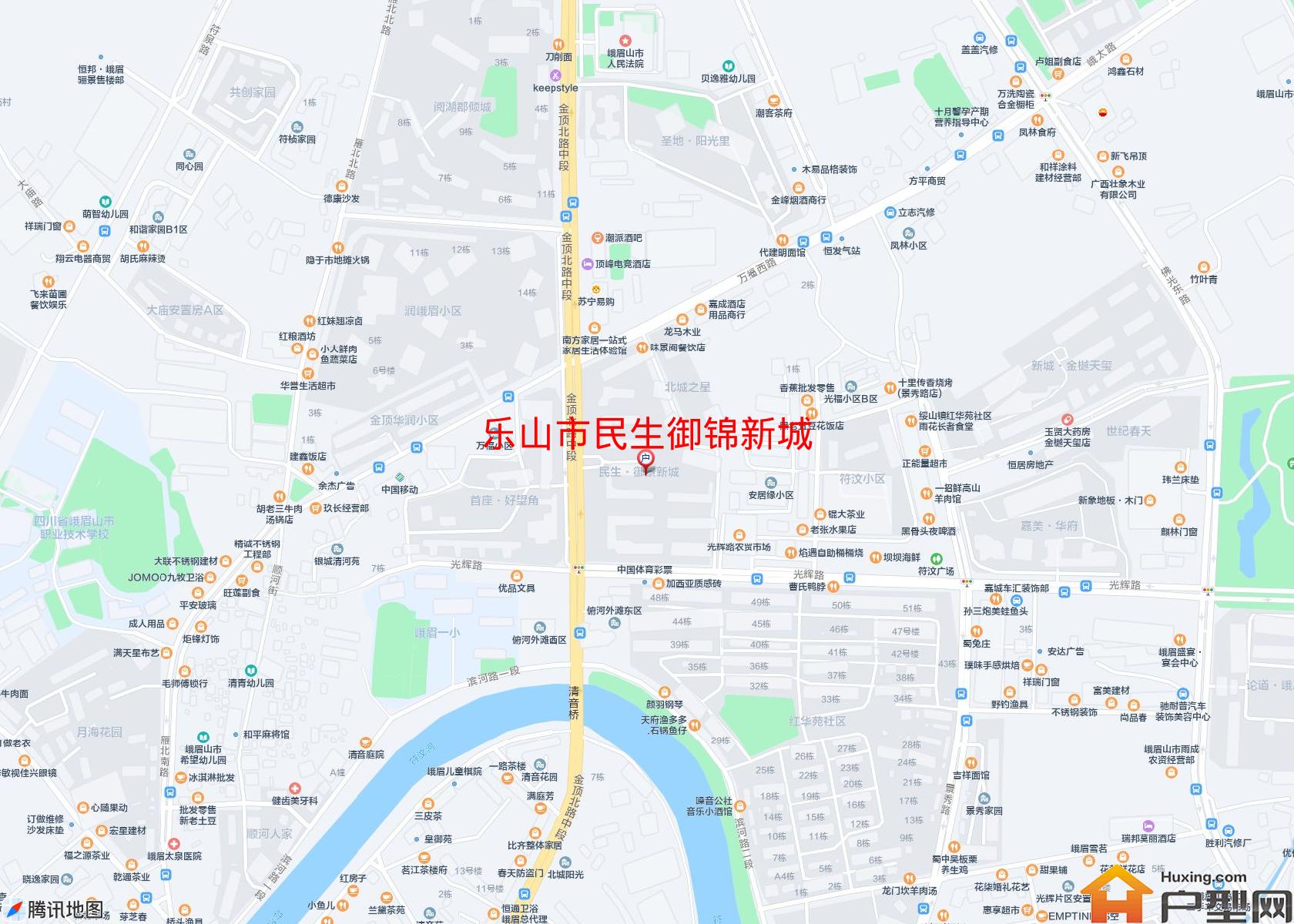民生御锦新城小区 - 户型网