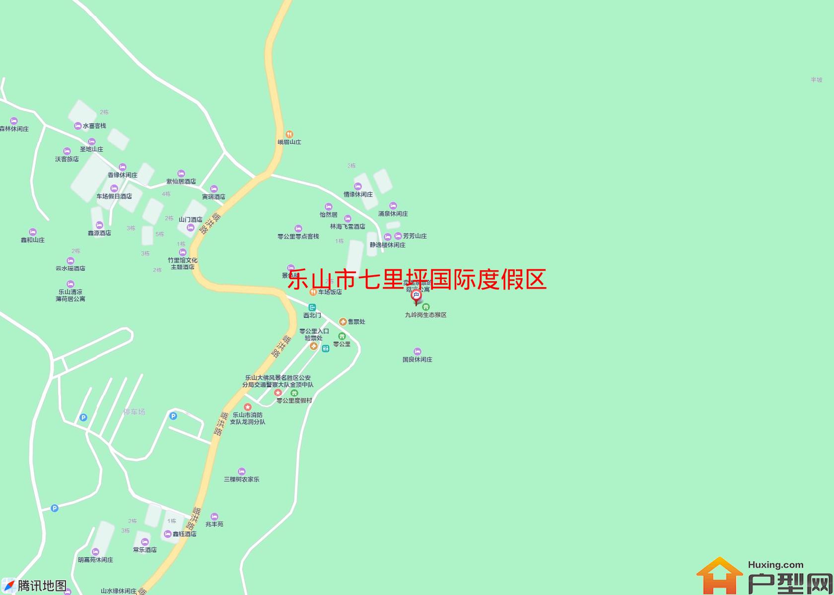 七里坪国际度假区小区 - 户型网