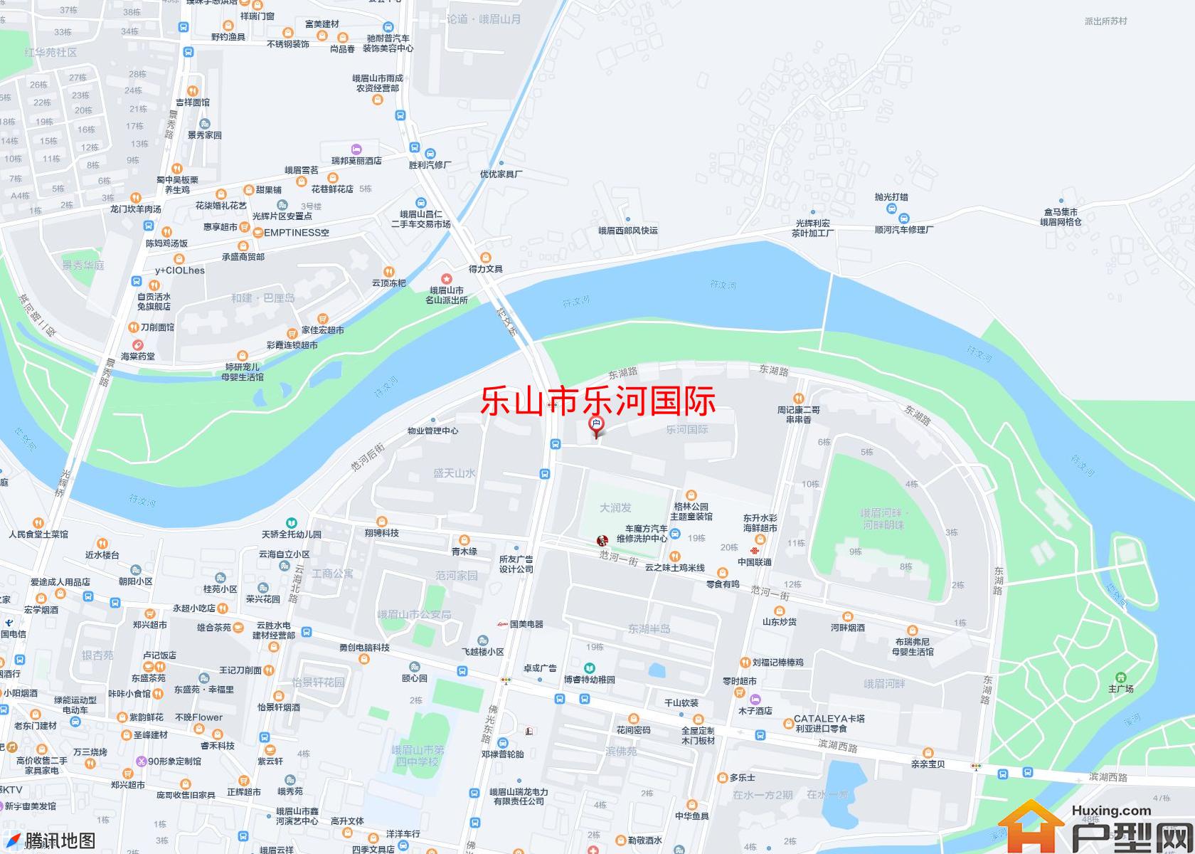 乐河国际小区 - 户型网
