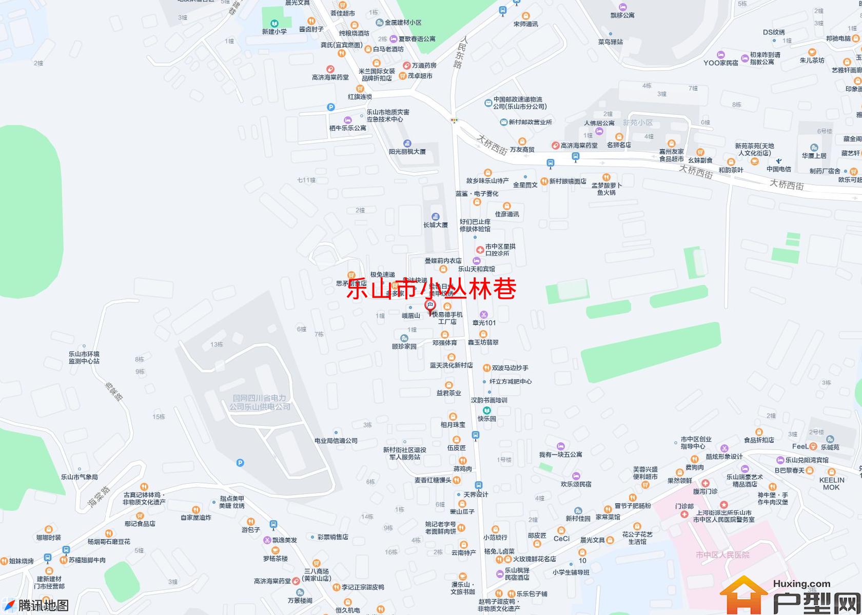 小丛林巷小区 - 户型网