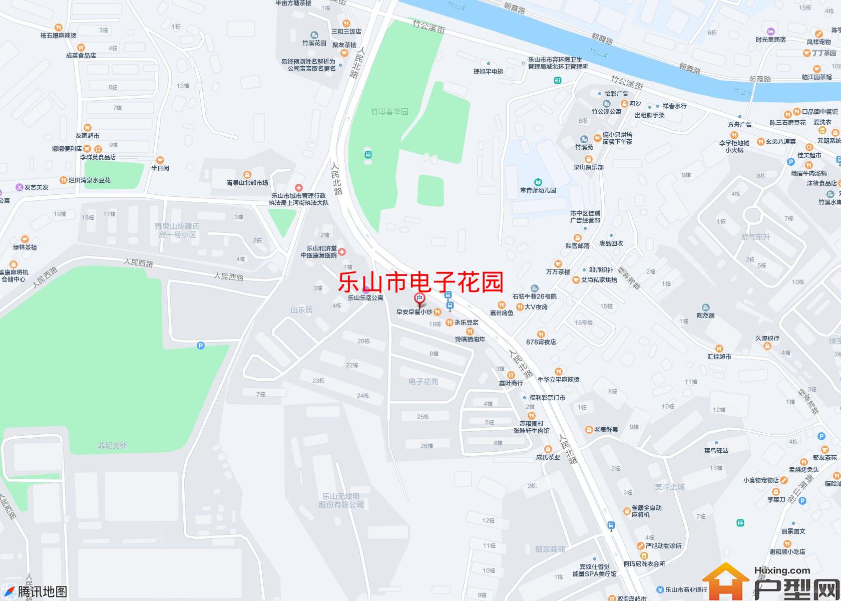 电子花园小区 - 户型网