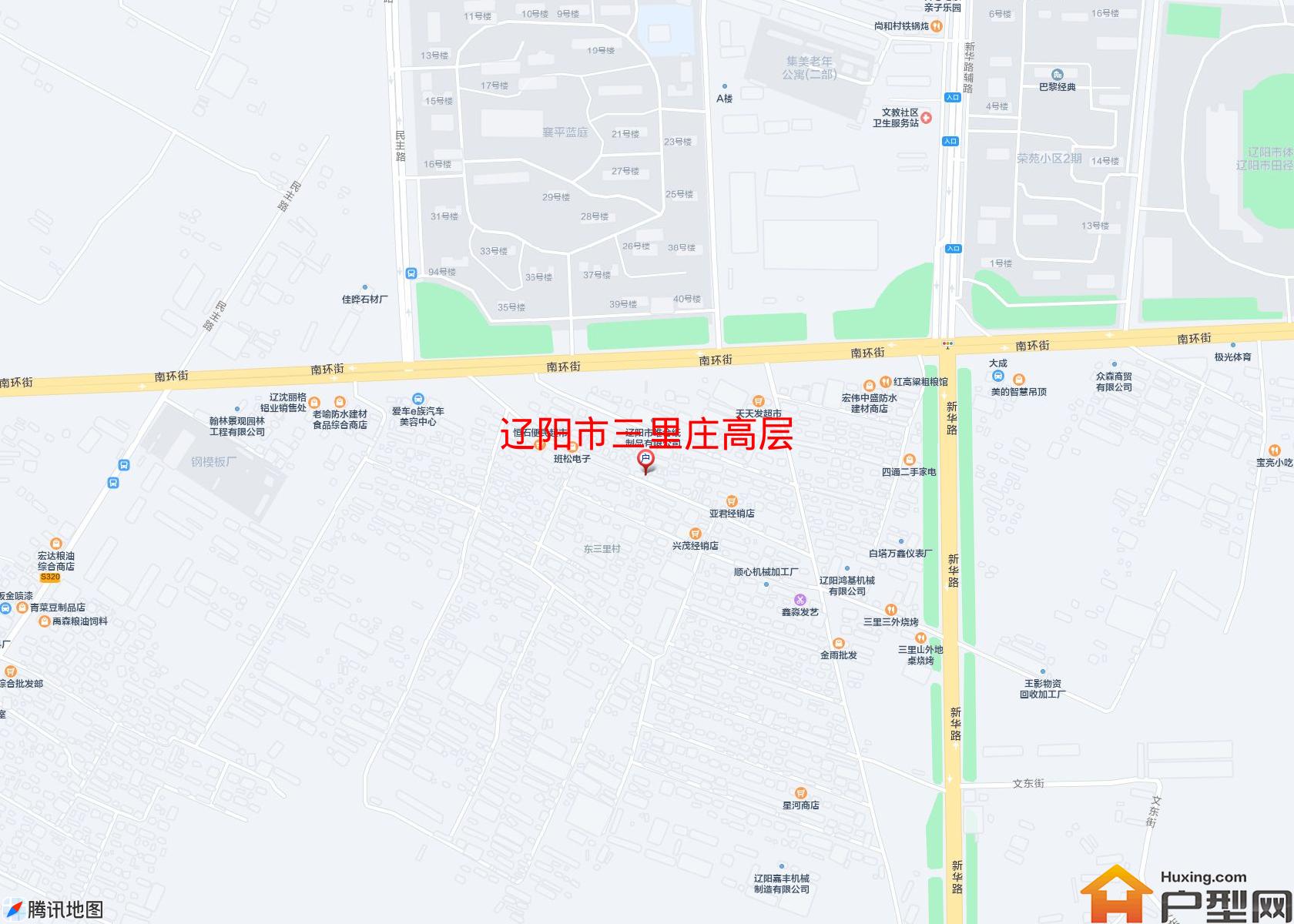 三里庄高层小区 - 户型网