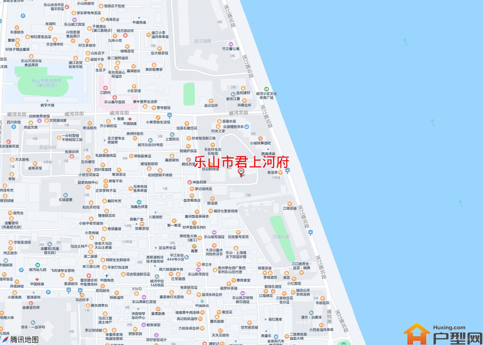 君上河府小区 - 户型网