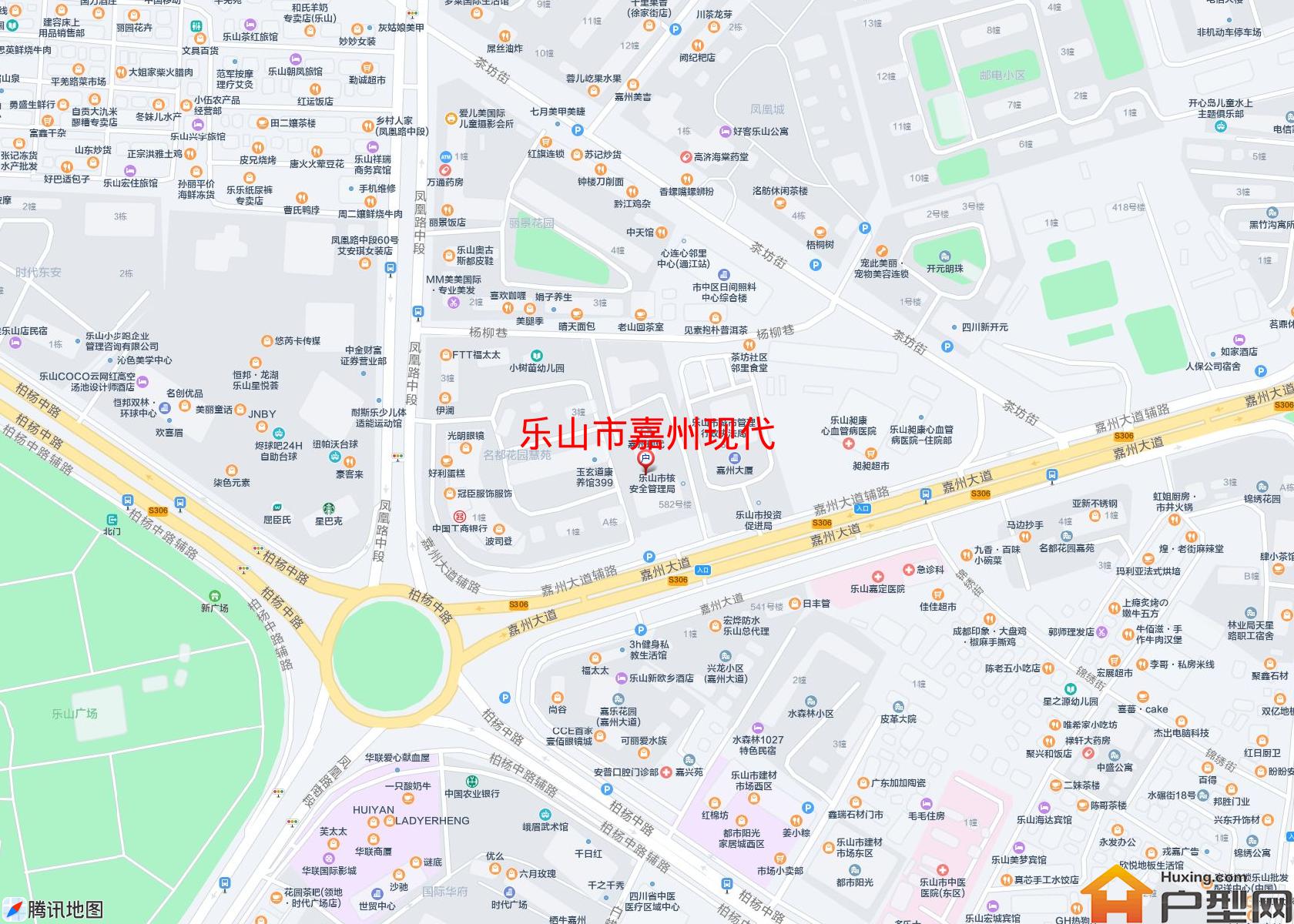 嘉州现代小区 - 户型网