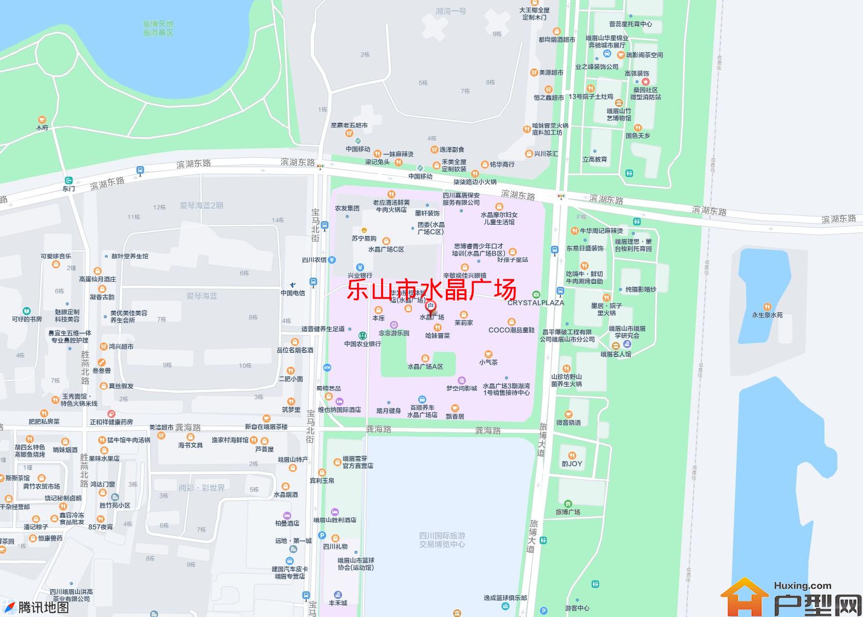 水晶广场小区 - 户型网