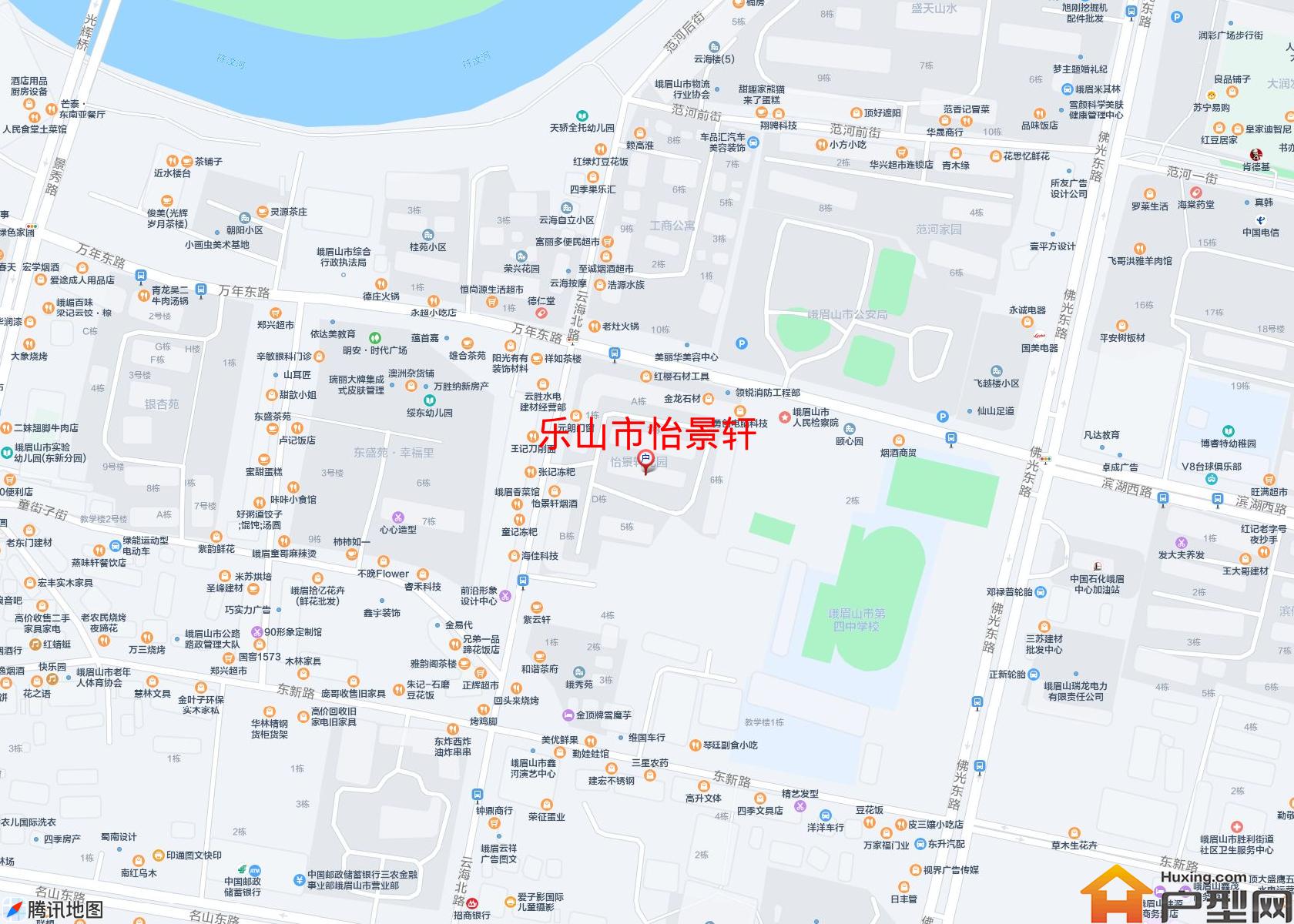 怡景轩小区 - 户型网