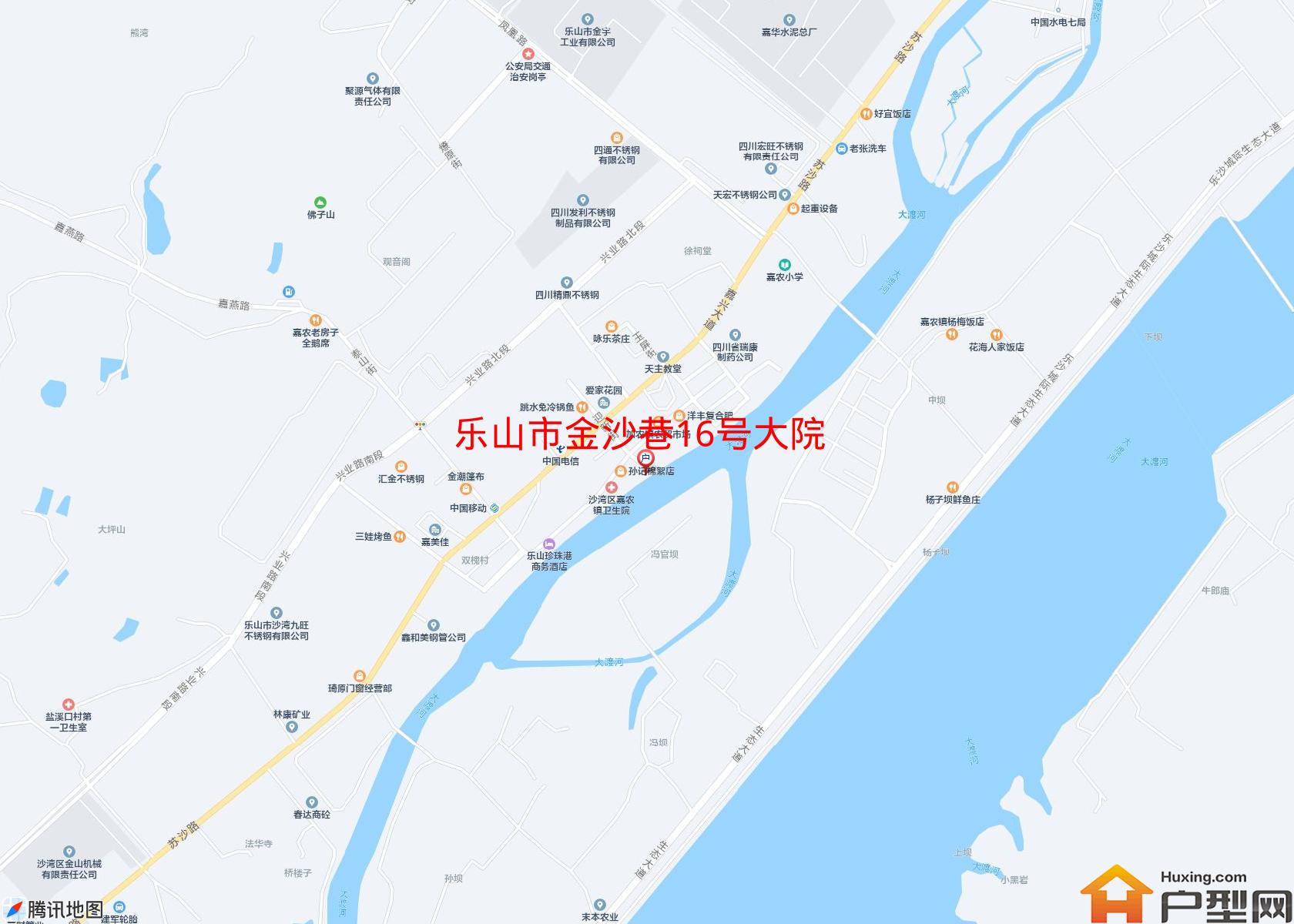 金沙巷16号大院小区 - 户型网