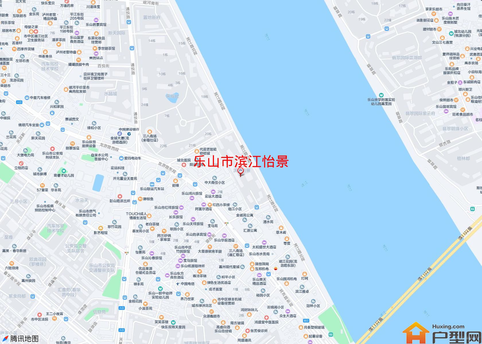 滨江怡景小区 - 户型网