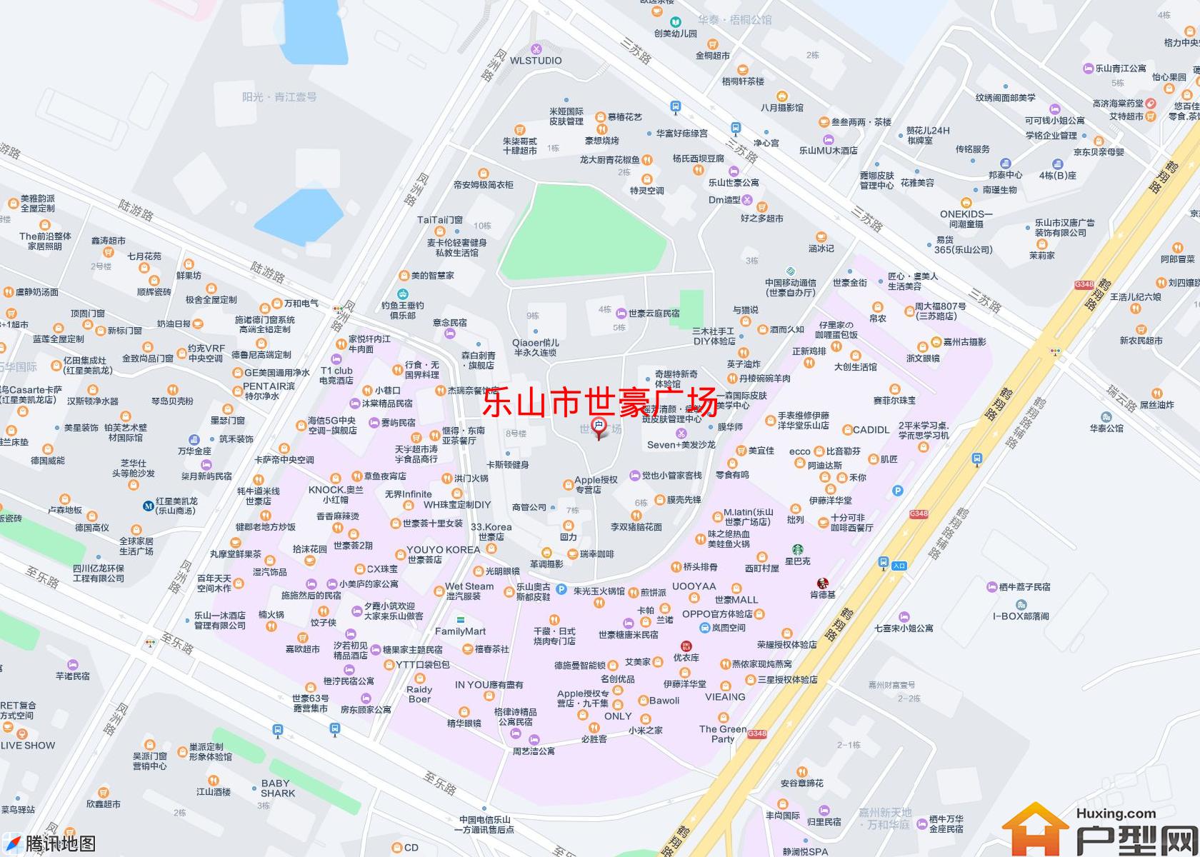 世豪广场小区 - 户型网