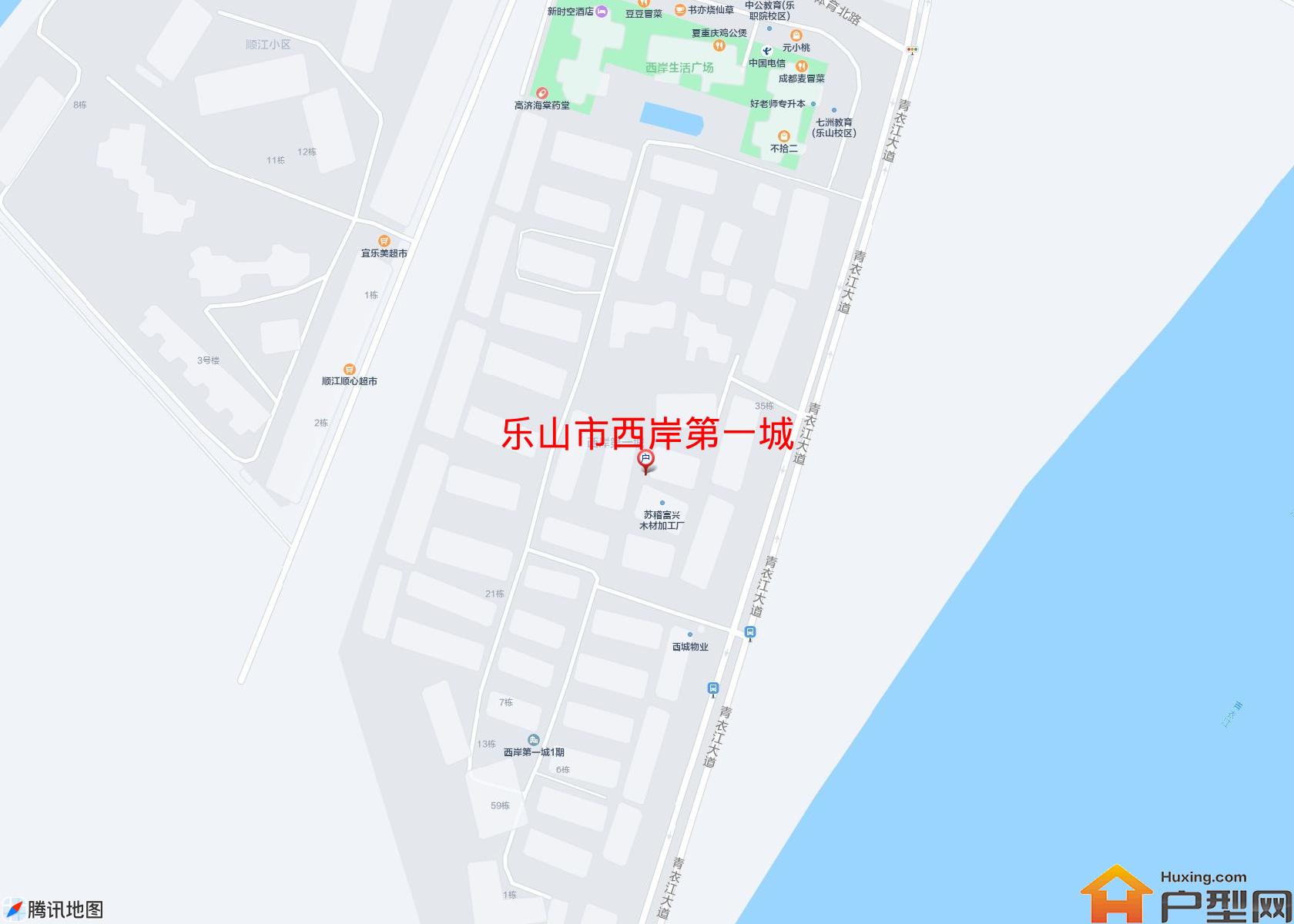 西岸第一城小区 - 户型网
