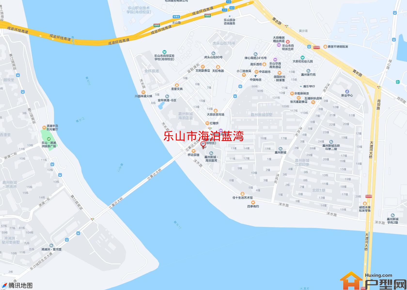 海泊蓝湾小区 - 户型网