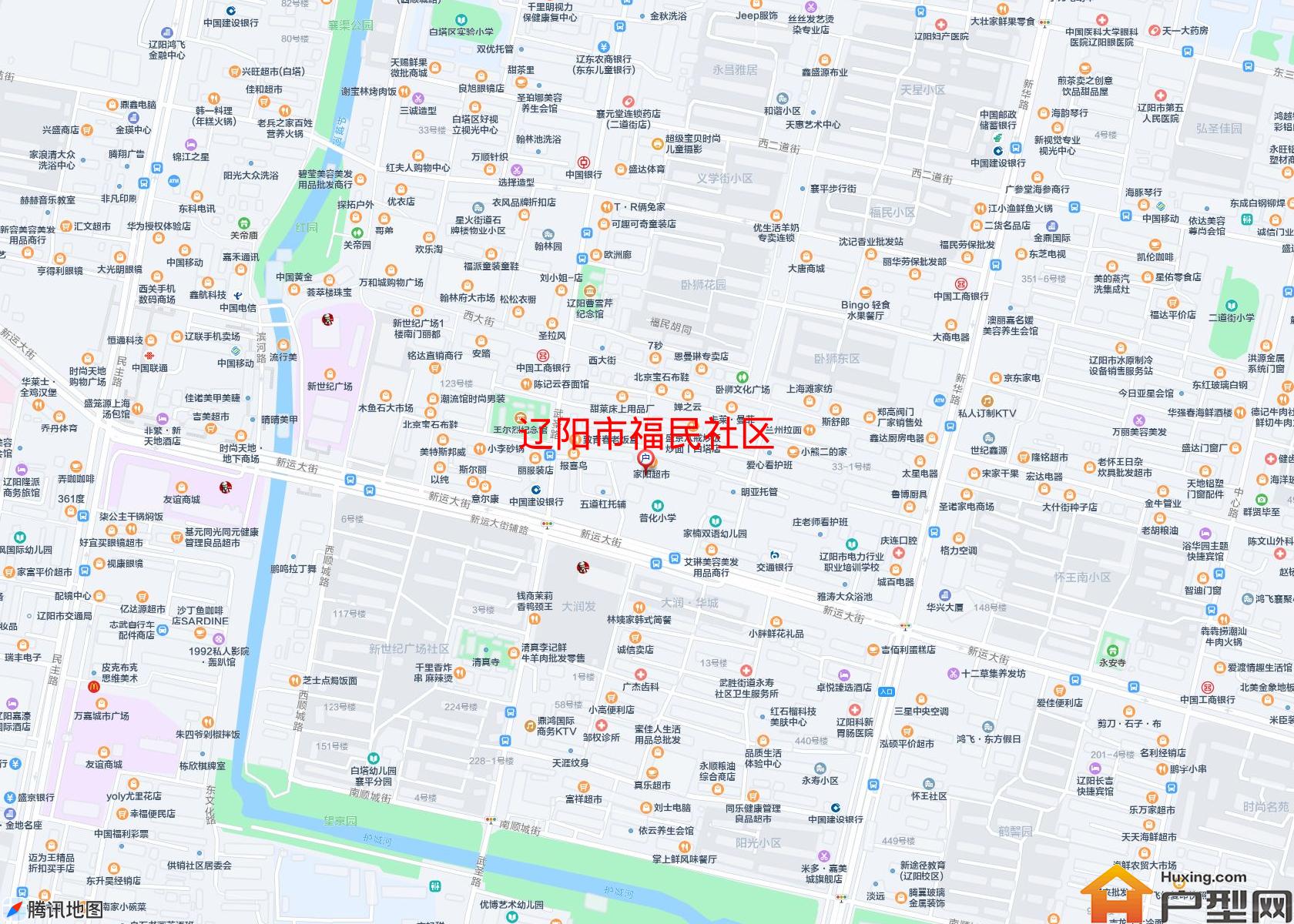 福民社区小区 - 户型网