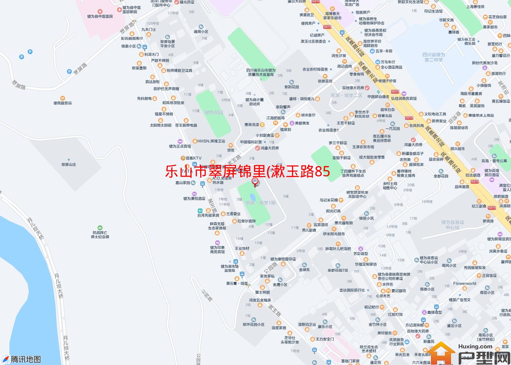翠屏锦里(漱玉路85号)小区 - 户型网