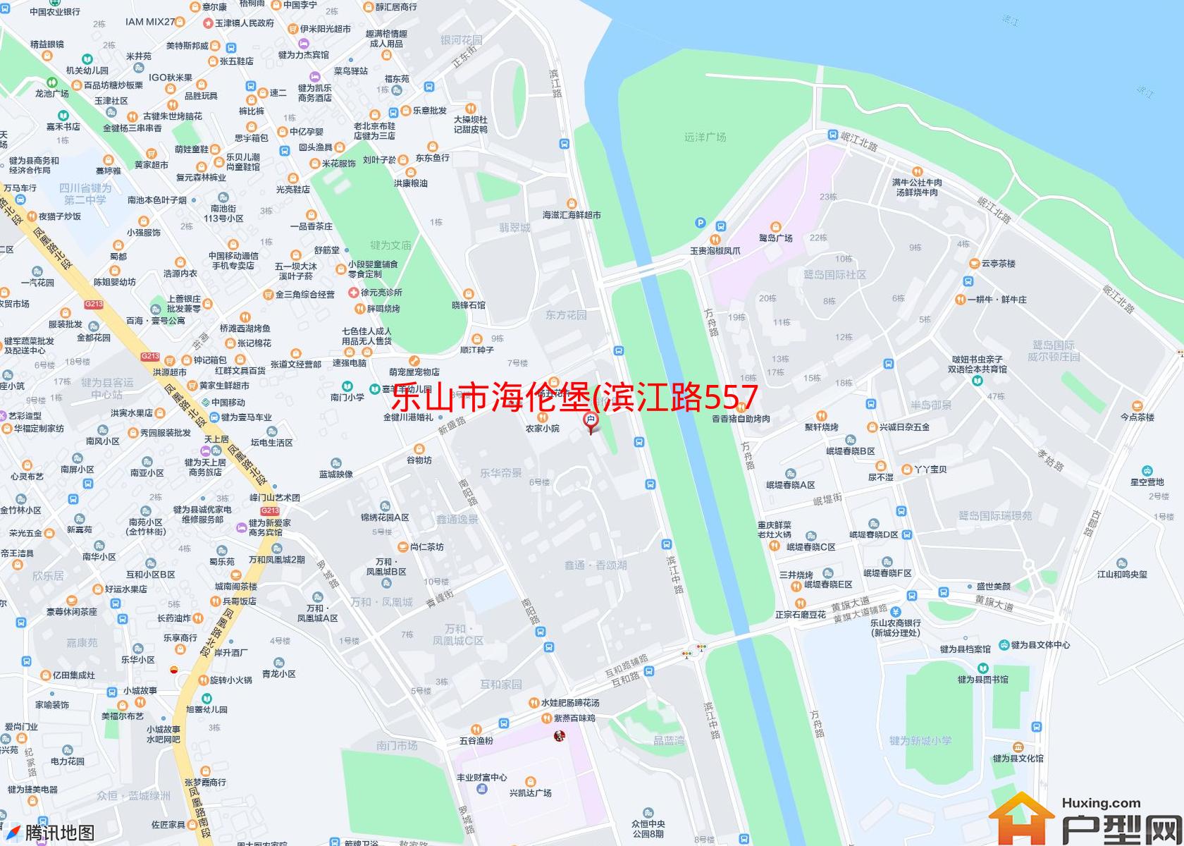 海伦堡(滨江路557号)小区 - 户型网