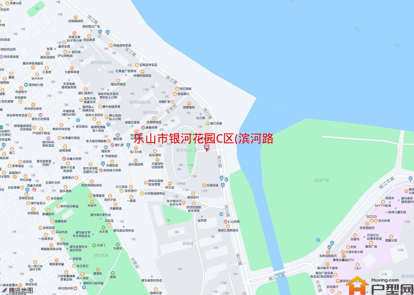 银河花园C区(滨河路500号)小区 - 户型网