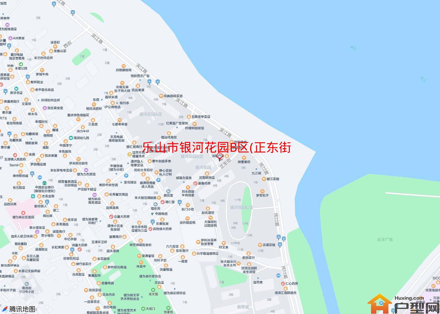 银河花园B区(正东街16号)小区 - 户型网
