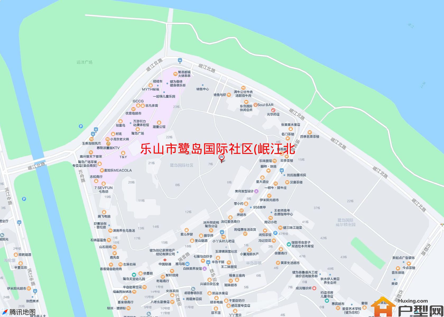 鹭岛国际社区(岷江北路)小区 - 户型网