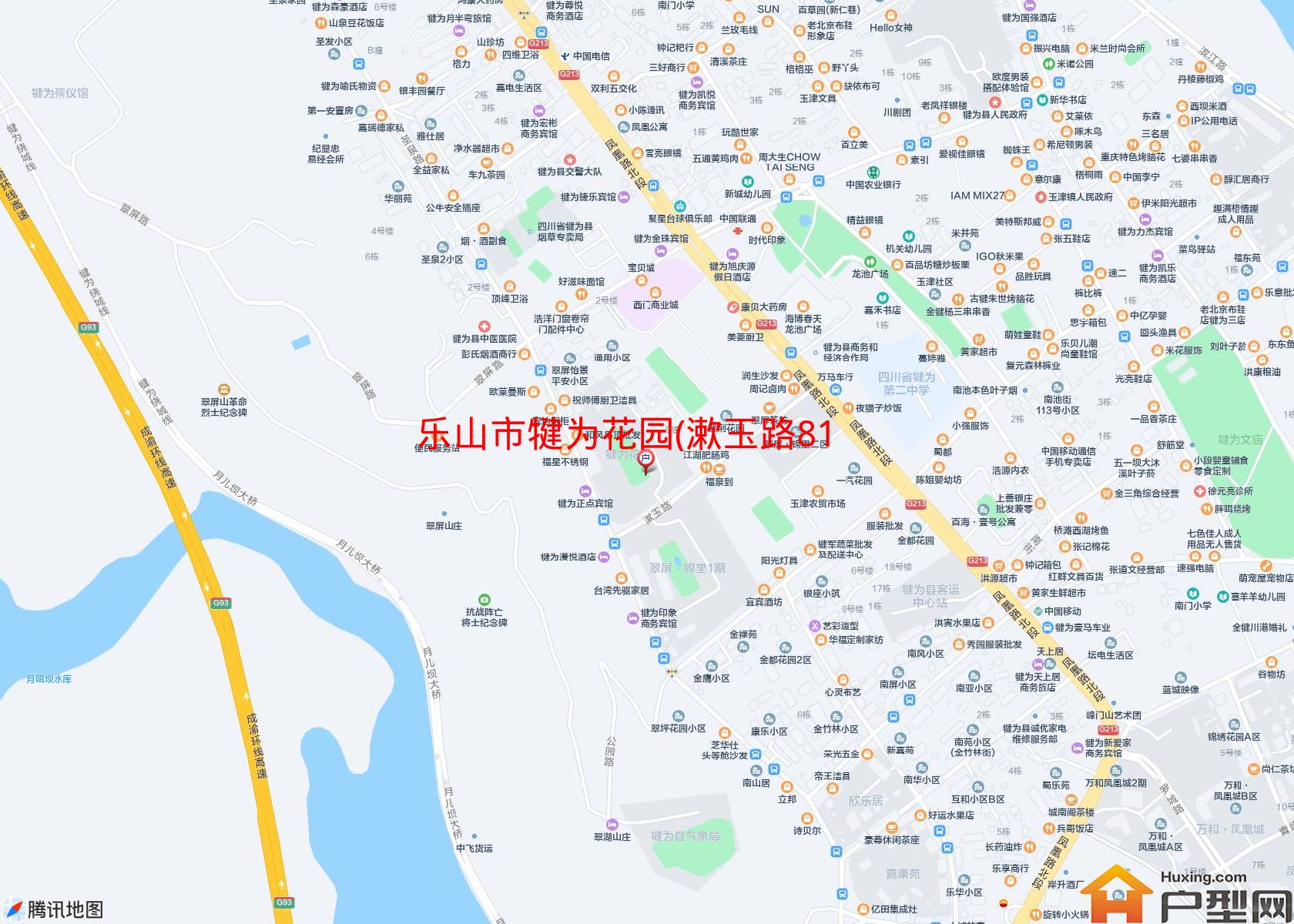 犍为花园(漱玉路81号)小区 - 户型网