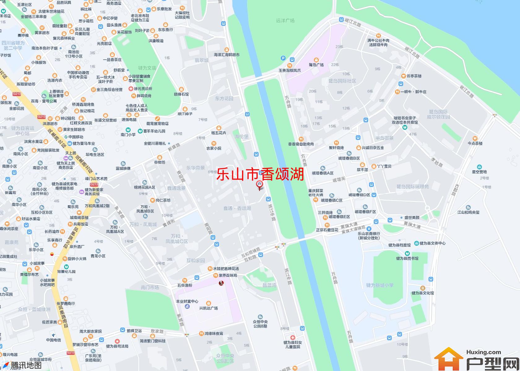 香颂湖小区 - 户型网