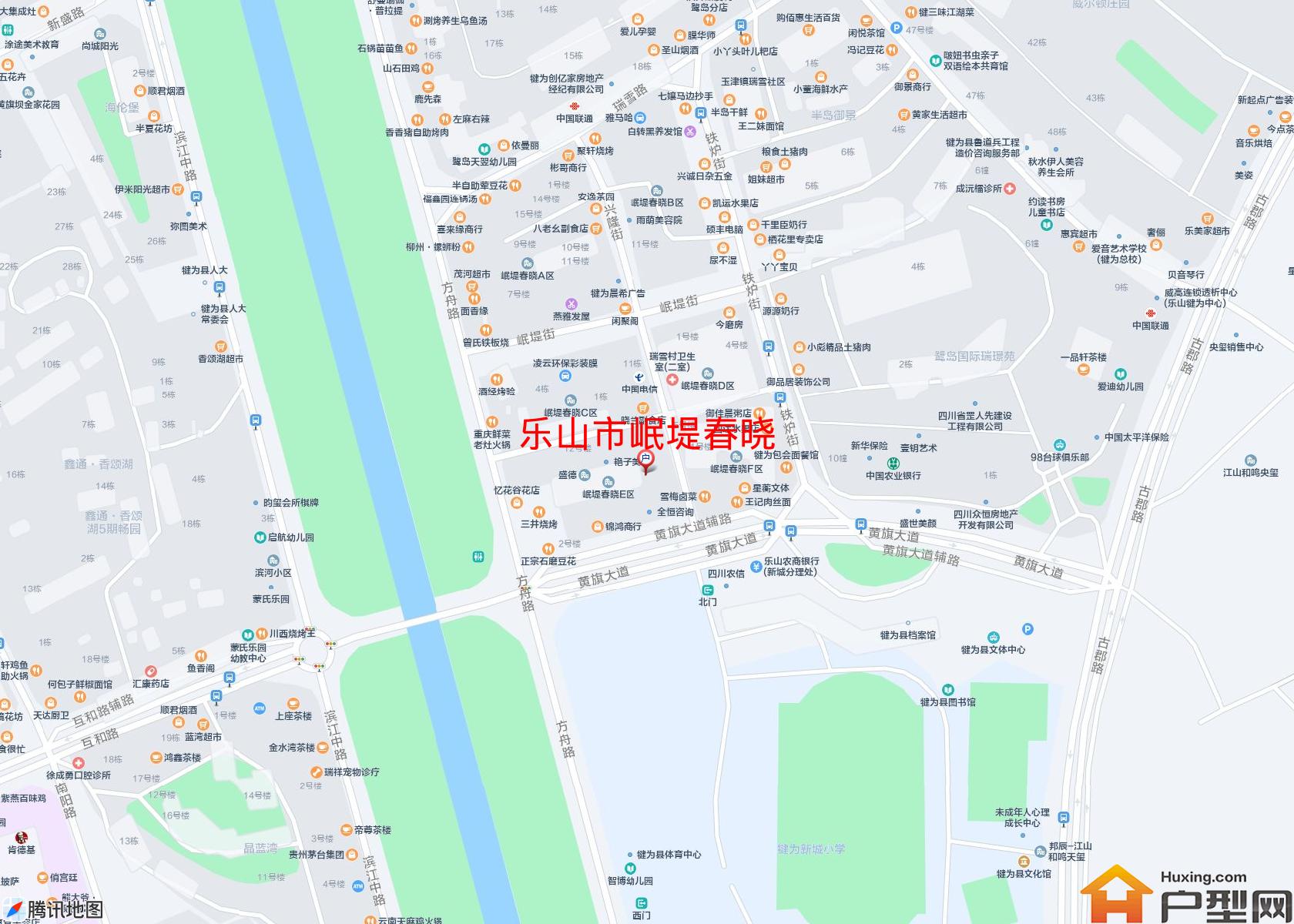 岷堤春晓小区 - 户型网