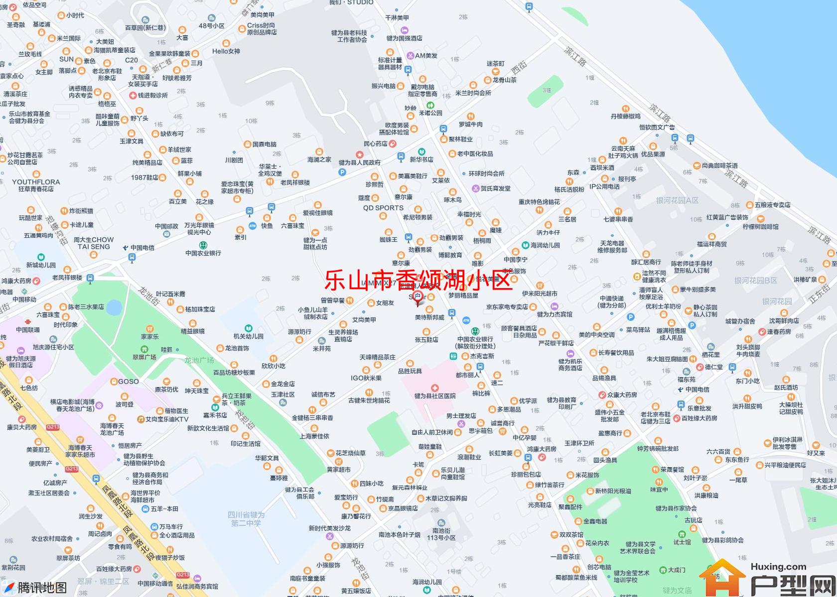 香颂湖小区小区 - 户型网