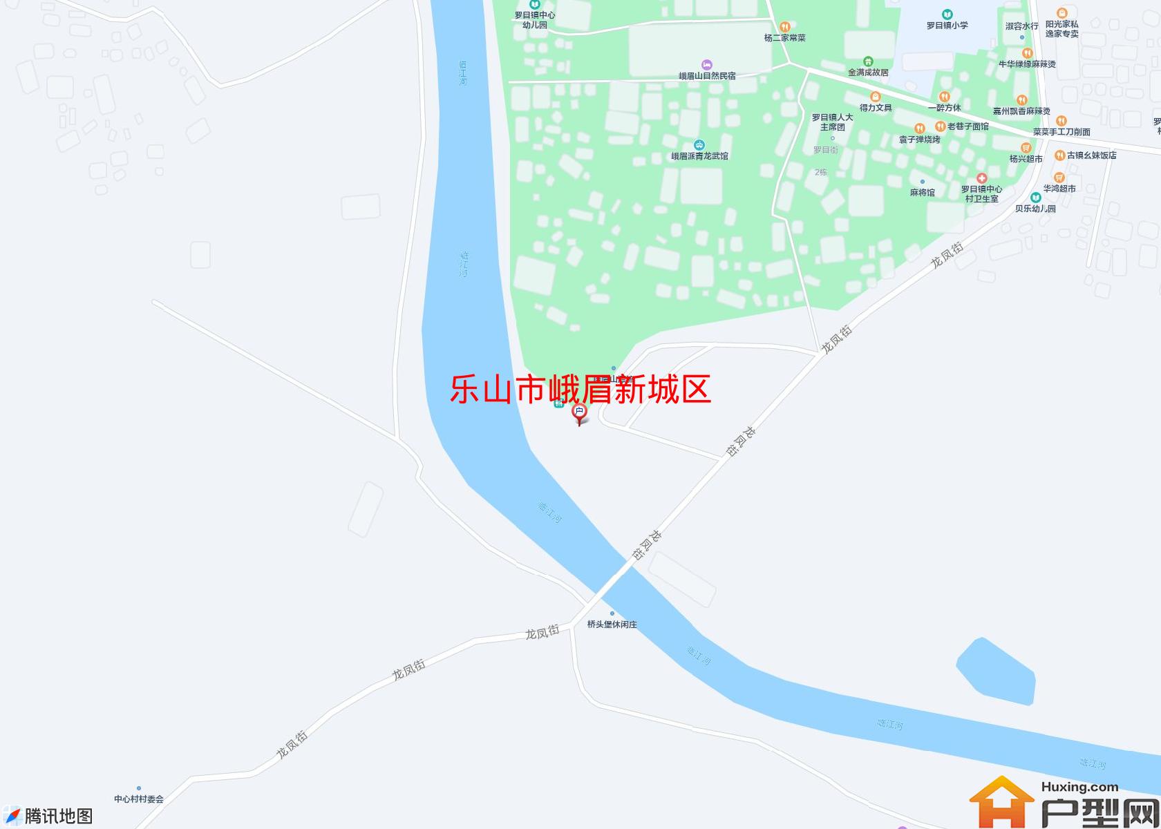 峨眉新城区小区 - 户型网
