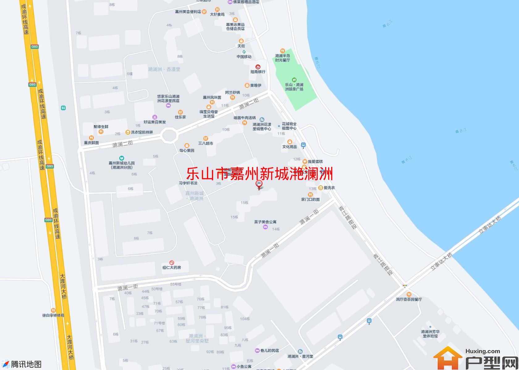 嘉州新城滟澜洲小区 - 户型网