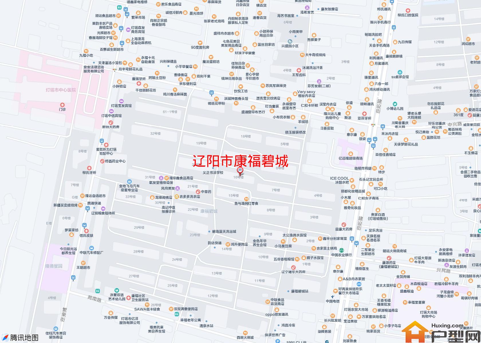康福碧城小区 - 户型网