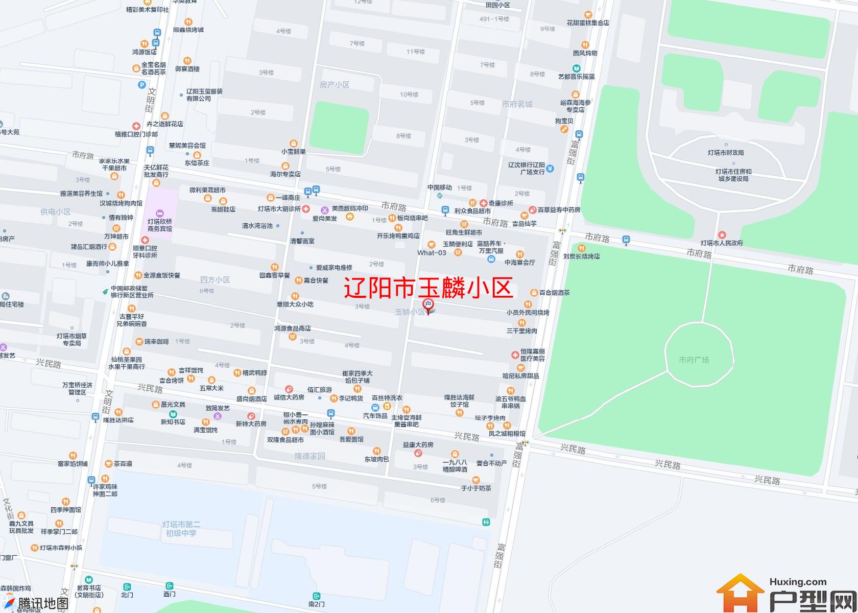 玉麟小区小区 - 户型网