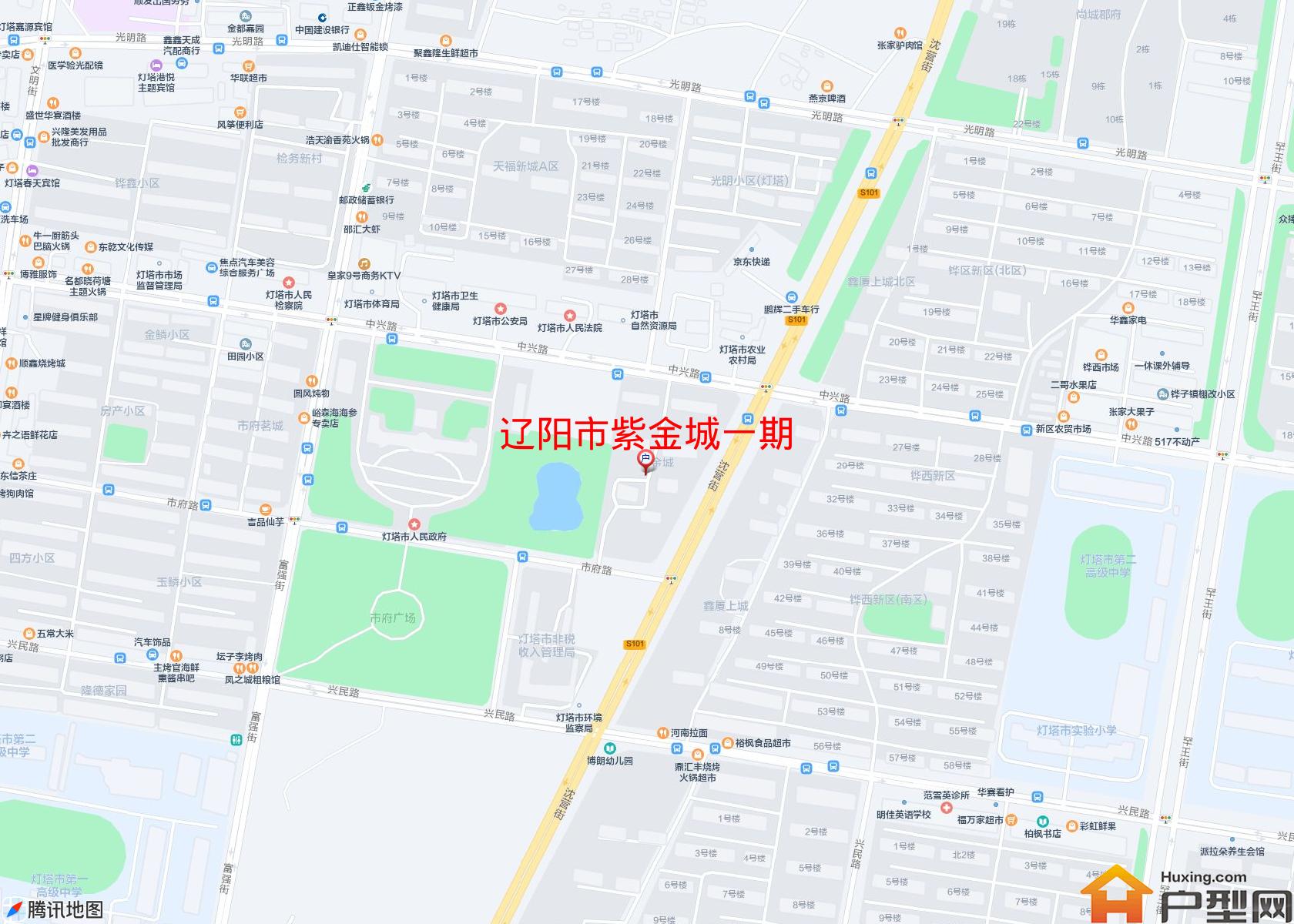 紫金城一期小区 - 户型网