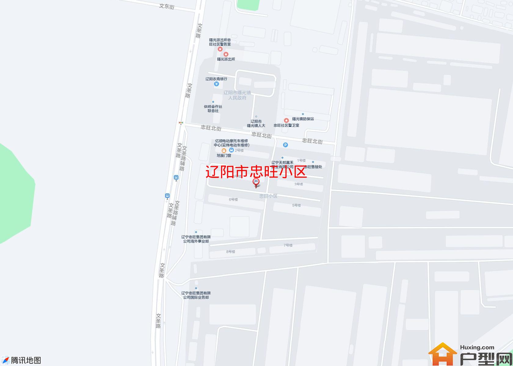 忠旺小区小区 - 户型网
