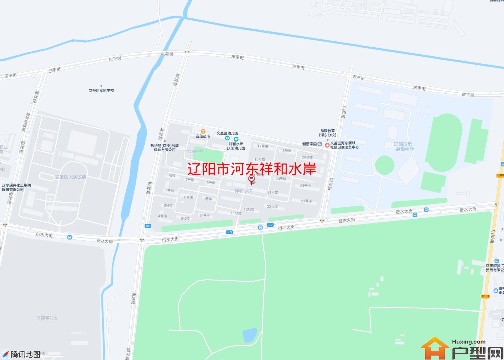 河东祥和水岸小区 - 户型网