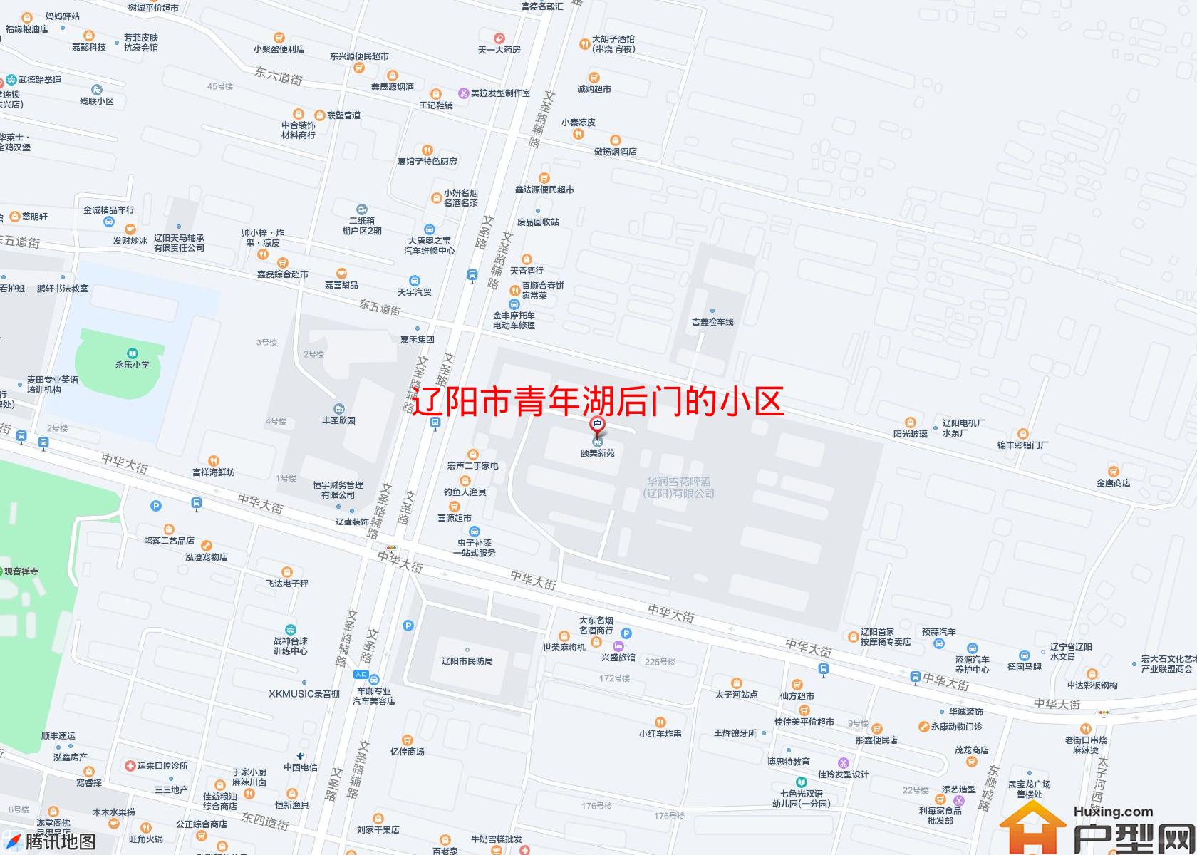 青年湖后门的小区小区 - 户型网