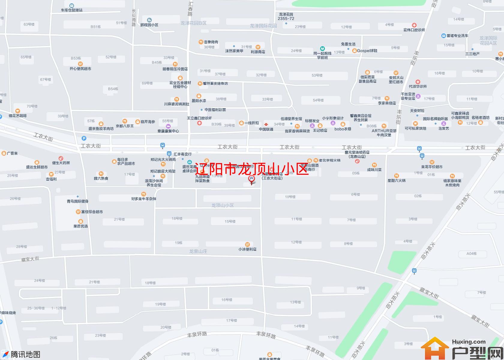 龙顶山小区小区 - 户型网
