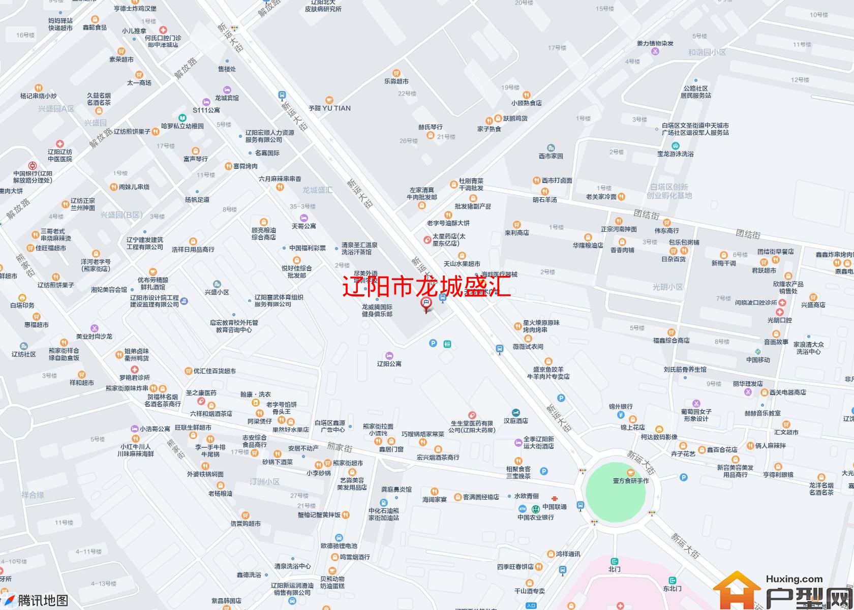 龙城盛汇小区 - 户型网
